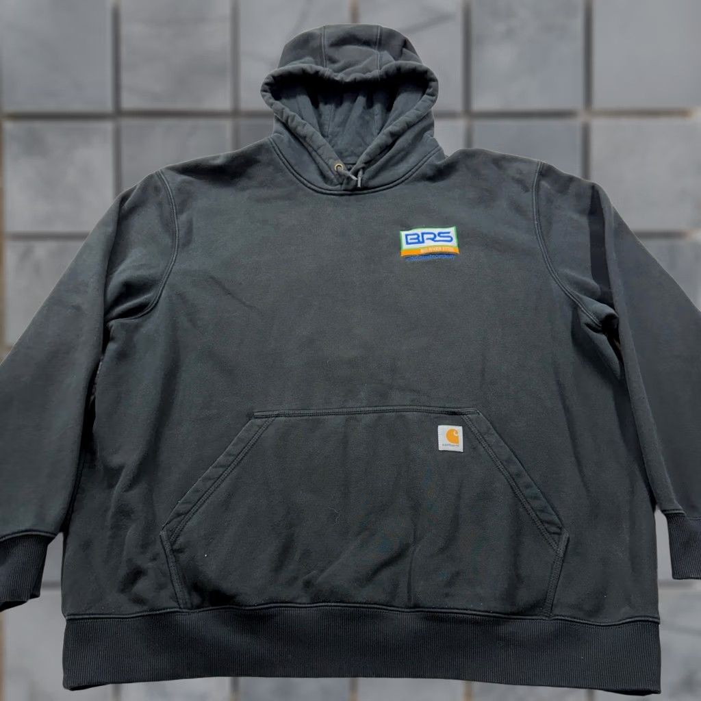 Carhartt Carhartt Defender Hoodie Mens 2XL Black Big River Steel Logo Sweatshirt Size US XXL / EU 58 / 5 - 1 Thumbnail