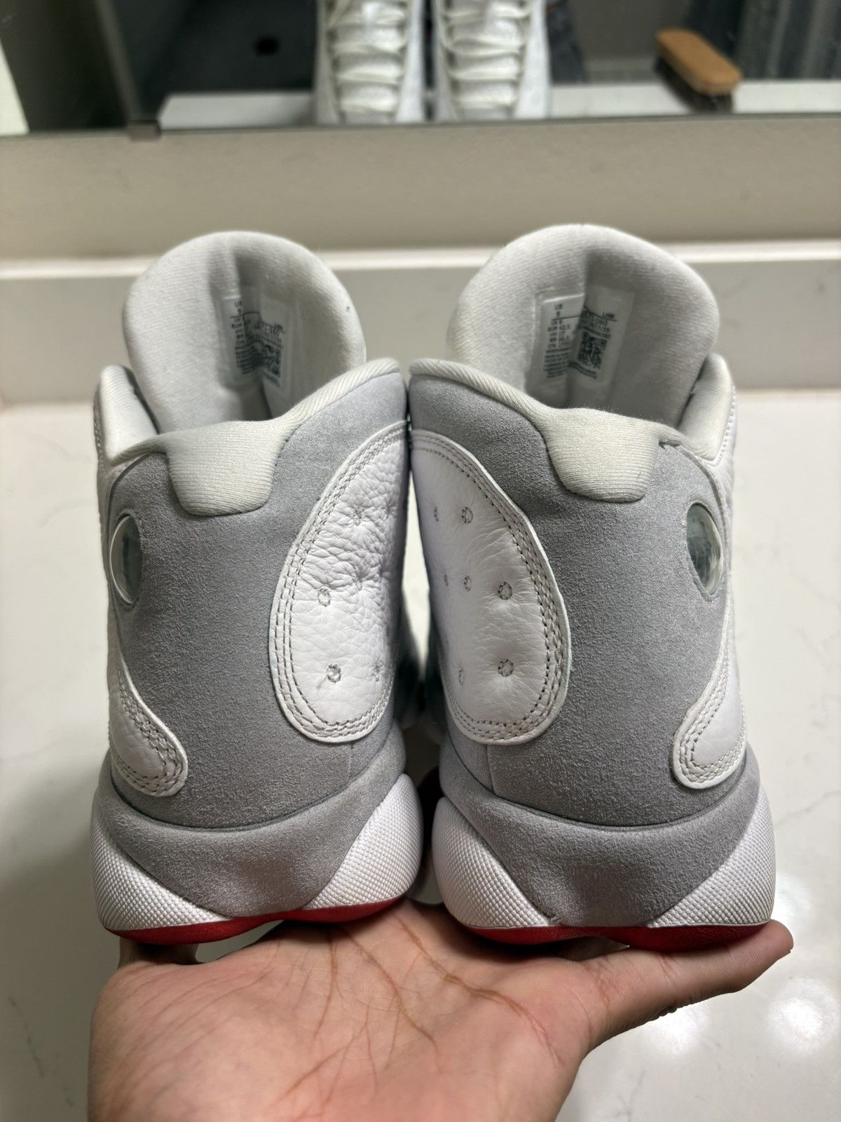 Jordan Brand Jordan 13 wolf grey size 9 Size US 9 / EU 42 - 4 Thumbnail