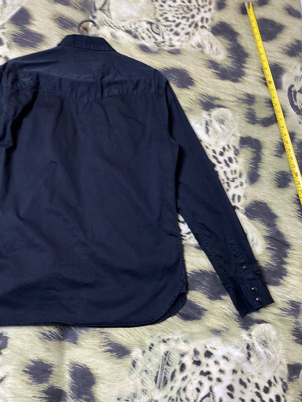 Allsaints × Vintage Allsaints Monte Shirt Denim Overshot Long Sleeve Buttons Size US L / EU 52-54 / 3 - 14 Thumbnail