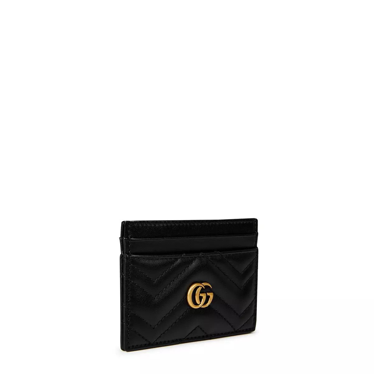 Gucci Gucci GG Marmont Leather Card Holder Size ONE SIZE - 3 Thumbnail