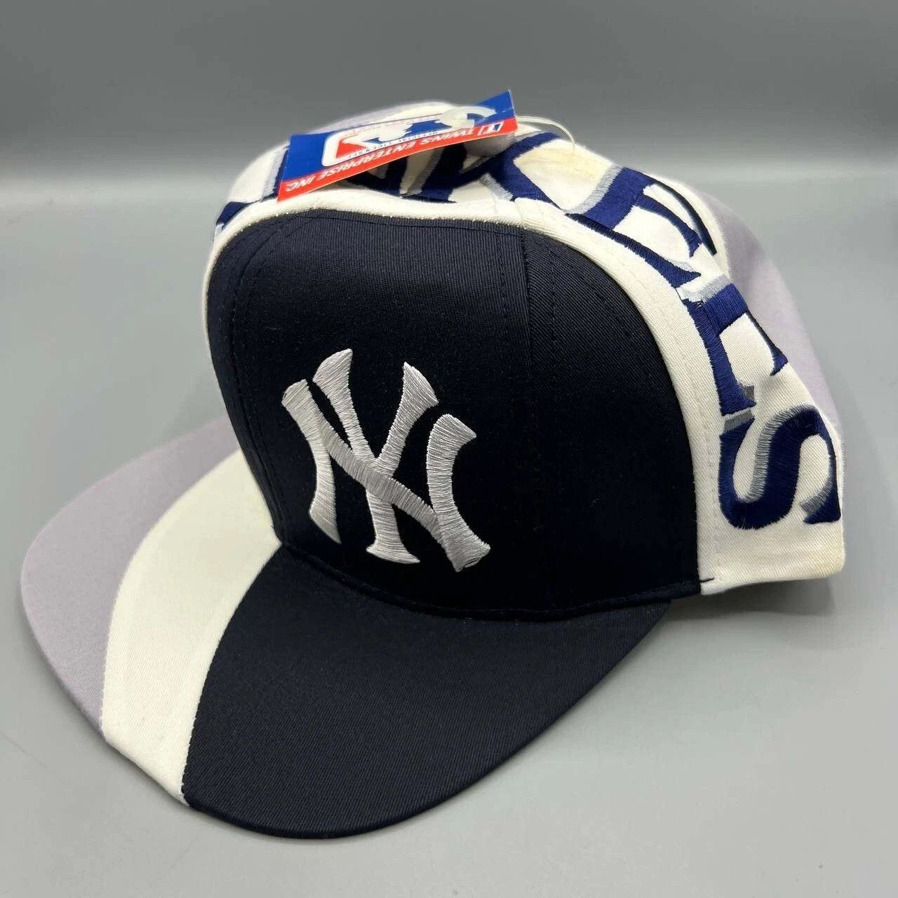 Twins Enterprise Inc. × Vintage New York Yankees Hat Men Twins Enterprise MLB Snap Back Cap Size ONE SIZE - 4 Thumbnail