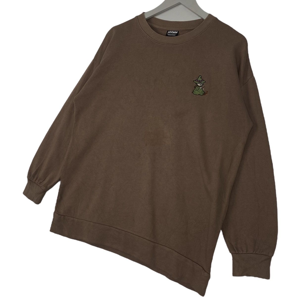 Other Vintage Moomin Sweatshirt Crewneck Big Logo Brown Size US M / EU 48-50 / 2 - 2 Thumbnail