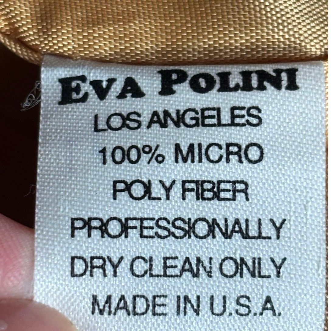 Vintage Vintage Eva Polini Nautical Navy Blazer Gold Buttons Anchor Size XL / US 12-14 / IT 48-50 - 8 Thumbnail