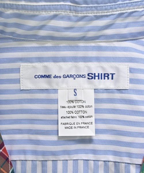 Comme des Garcons SHIRT Shirt Check Patch Switch Striped Size US S / EU 44-46 / 1 - 3 Thumbnail