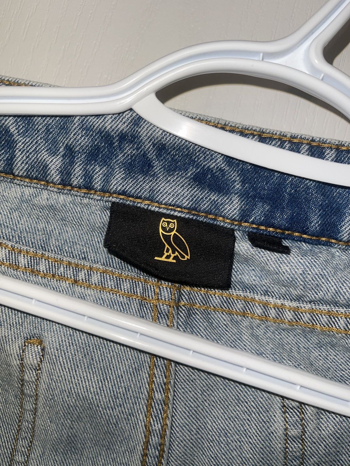 October's Very Own Octobers Very Own Lightwash Denim Jeans OVO 28 Size US 28 / EU 44 - 2 Thumbnail