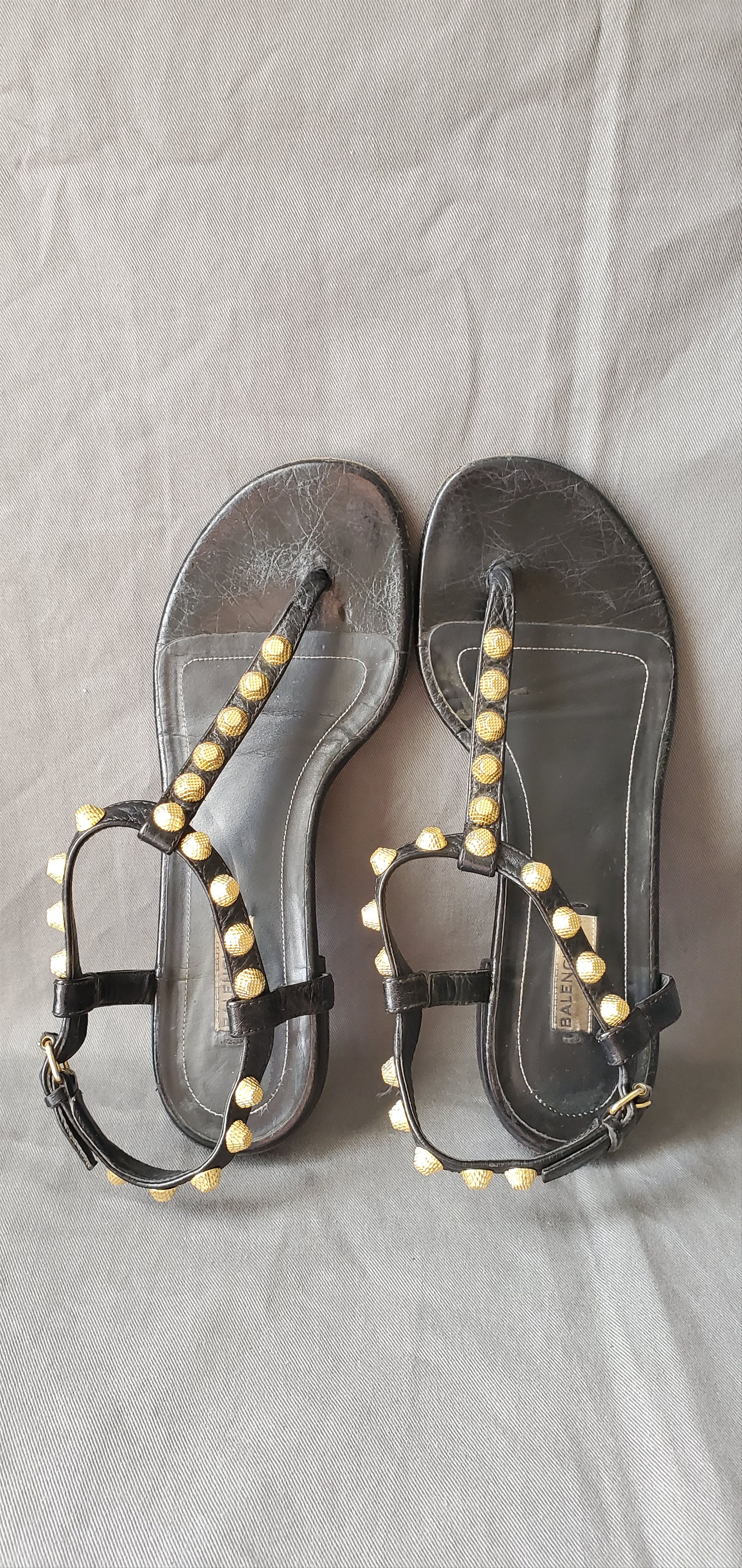 Balenciaga Ballenciaga Sandals Size US 7 / IT 37 - 1 Thumbnail