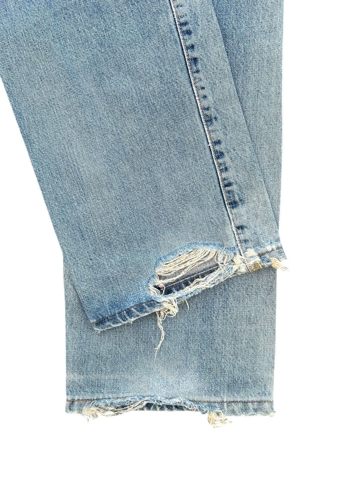 Kapital VINTAGE EDWIN 505X SELVEDGE DISTRESSED DENIM JEANS Size US 29 - 15 Thumbnail