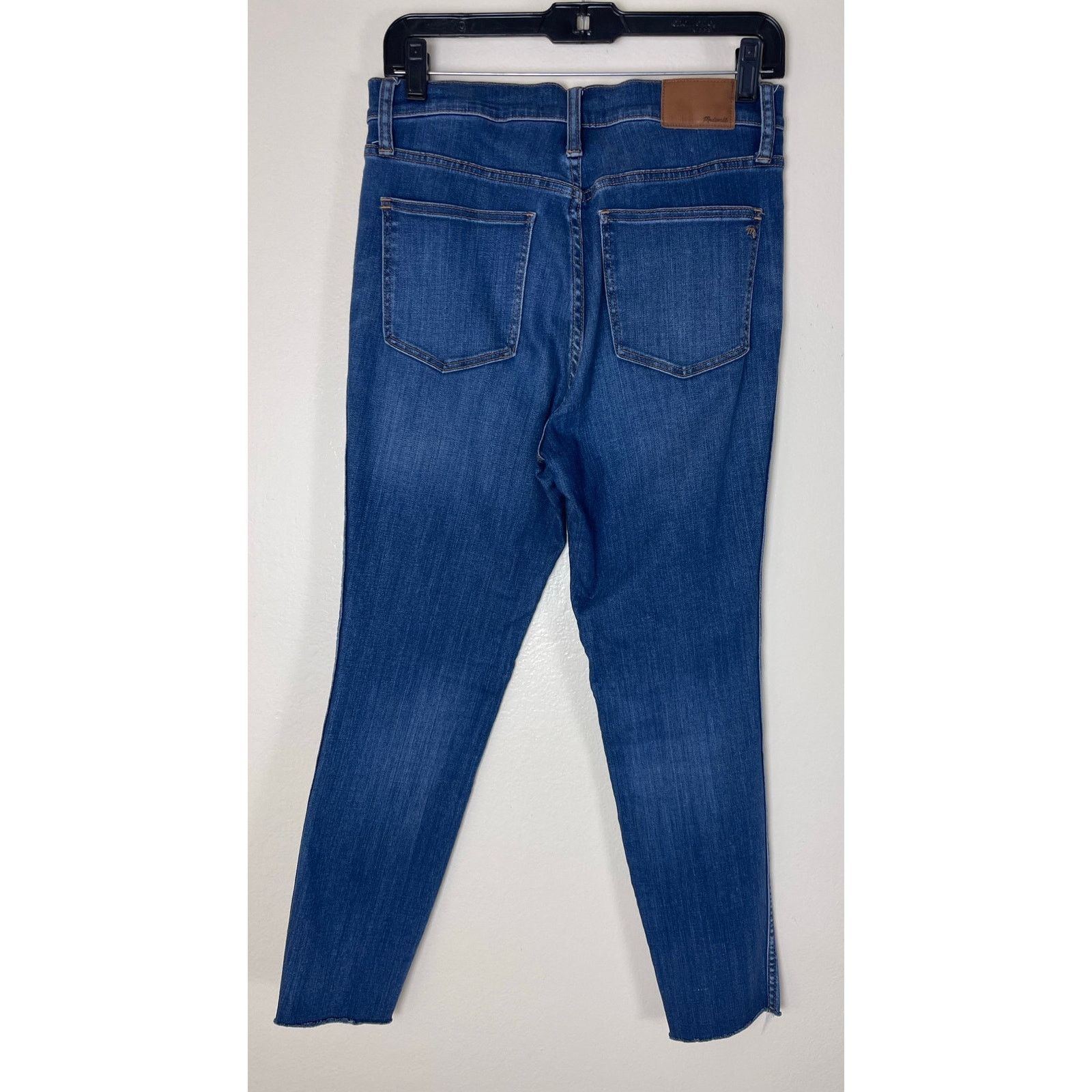Madewell Madewell 10" High-Rise Skinny Chewed-Hem Jeans - Size 28 Size 28" / US 6 / IT 42 - 5 Thumbnail