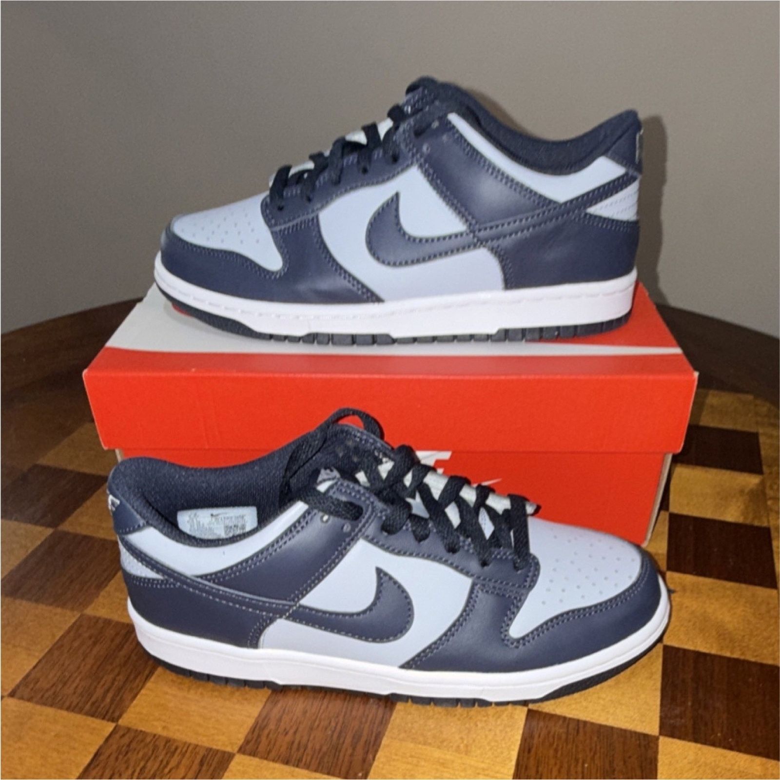 Nike Nike Dunk Low GS Gray Dark Obsidian Sneaker Unisex Kids 6.5Y Size US 6.5 / EU 39-40 - 1 Thumbnail