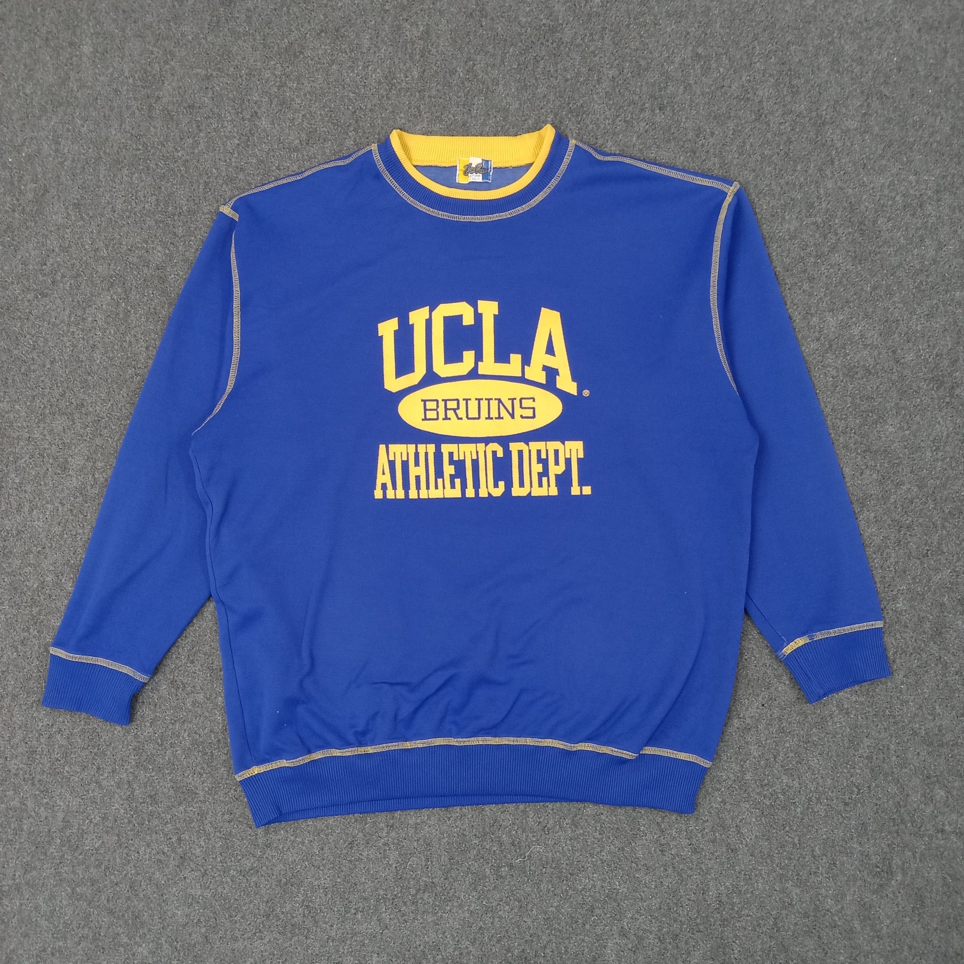 Vintage Ucla Bruins American University Sport Sweatshirt C238N9 Size US L / EU 52-54 / 3 - 1 Thumbnail