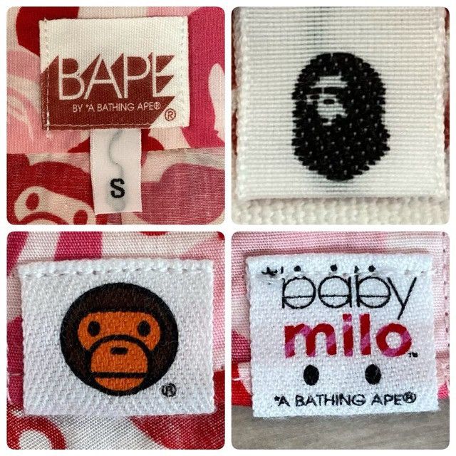 Bape BAPE Milo ABC camo pink shirt a bathing ape NIGO Size US S / EU 44-46 / 1 - 8 Thumbnail