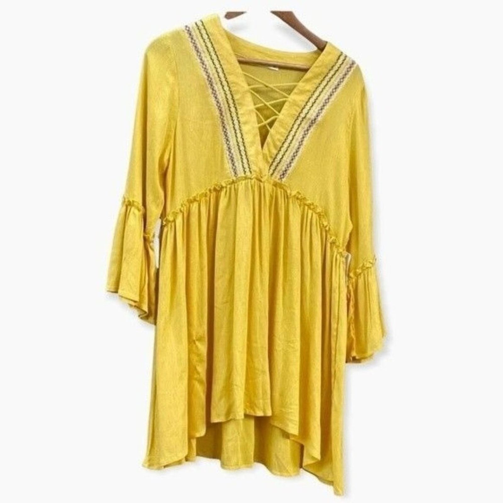 Other Hazel Marigold Cover-up Bell Sleeves Women's Medium NWT Size ONE SIZE - 1 Thumbnail
