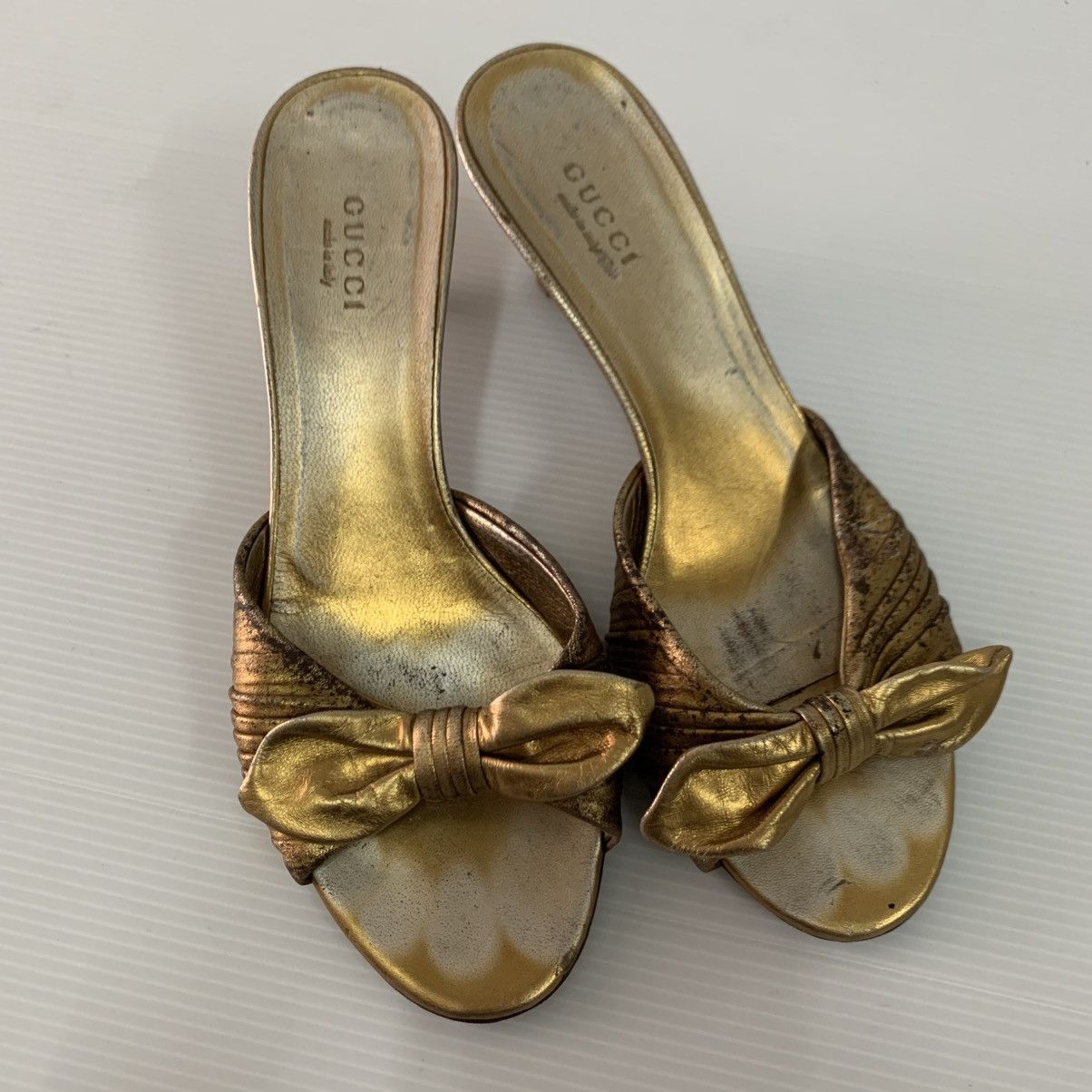 Gucci Gucci Leather Heels Size US 5.5 / IT 35.5 - 8 Thumbnail