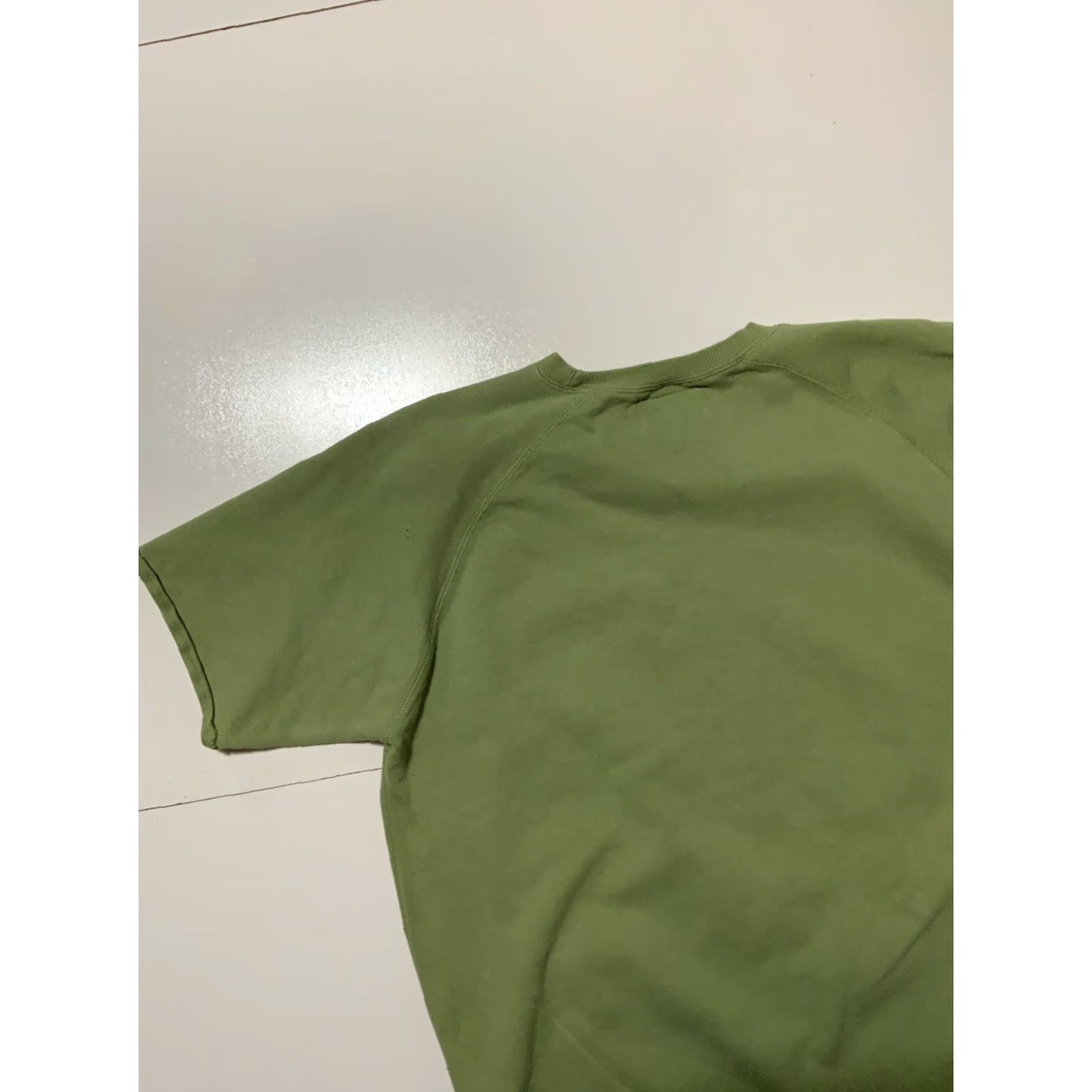 Beams Plus VINTAGE Beams Plus Made In Japan Green Terry Fleece S/S Crewneck Sweatshirt Sz. M Mens Size US M / EU 48-50 / 2 - 4 Thumbnail