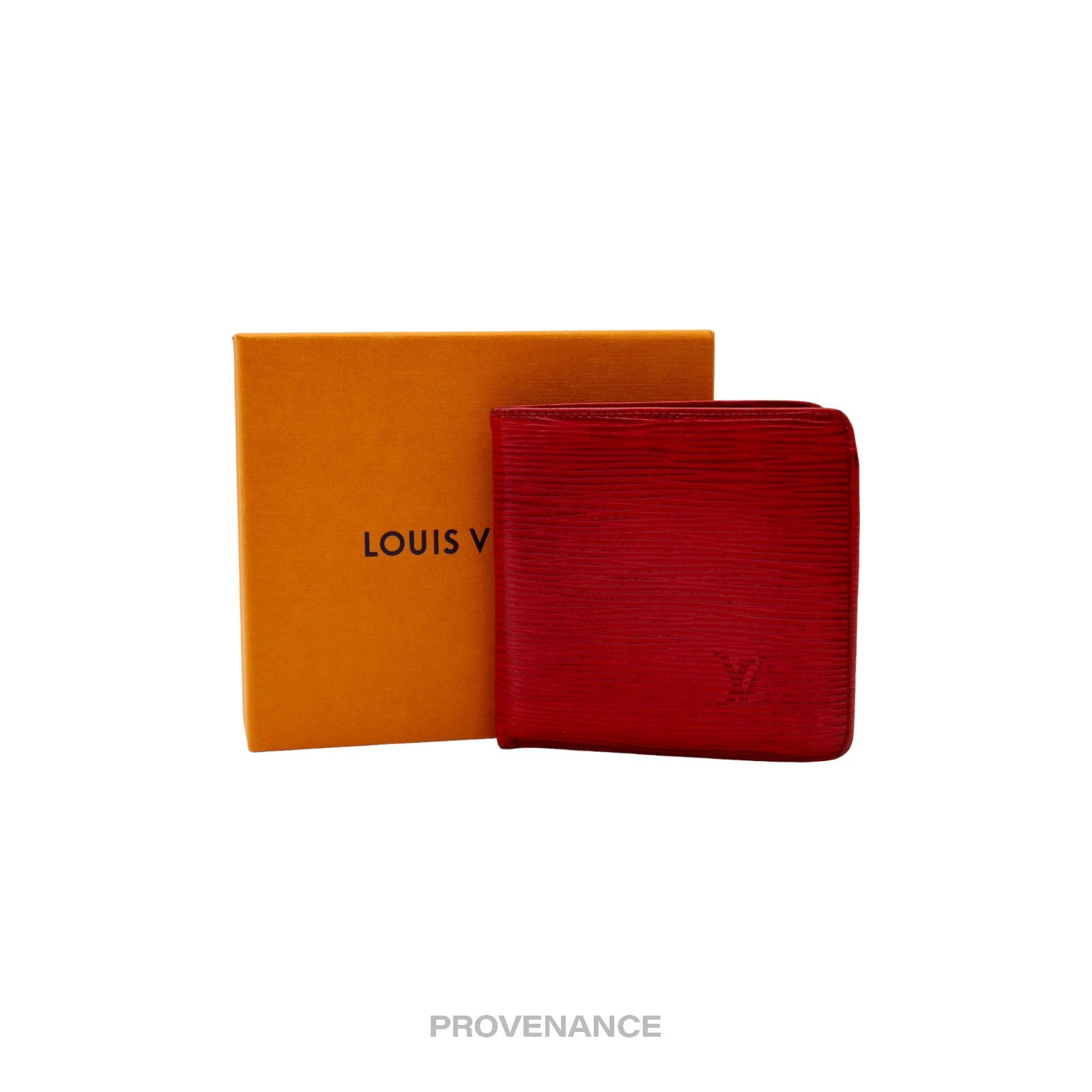 Louis Vuitton 🔴 Louis Vuitton MALLETIER Marco Wallet - Red Epi Leather Size ONE SIZE - 1 Thumbnail