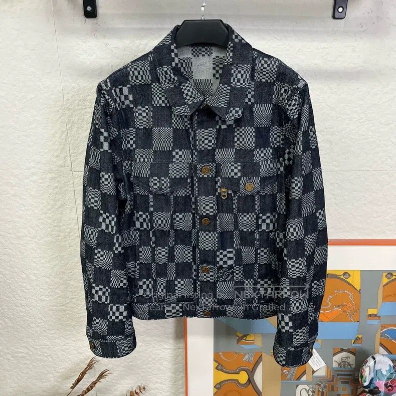Louis Vuitton Louis Vuitton Checkerboard Jacket Size US S / EU 44-46 / 1 - 1 Thumbnail