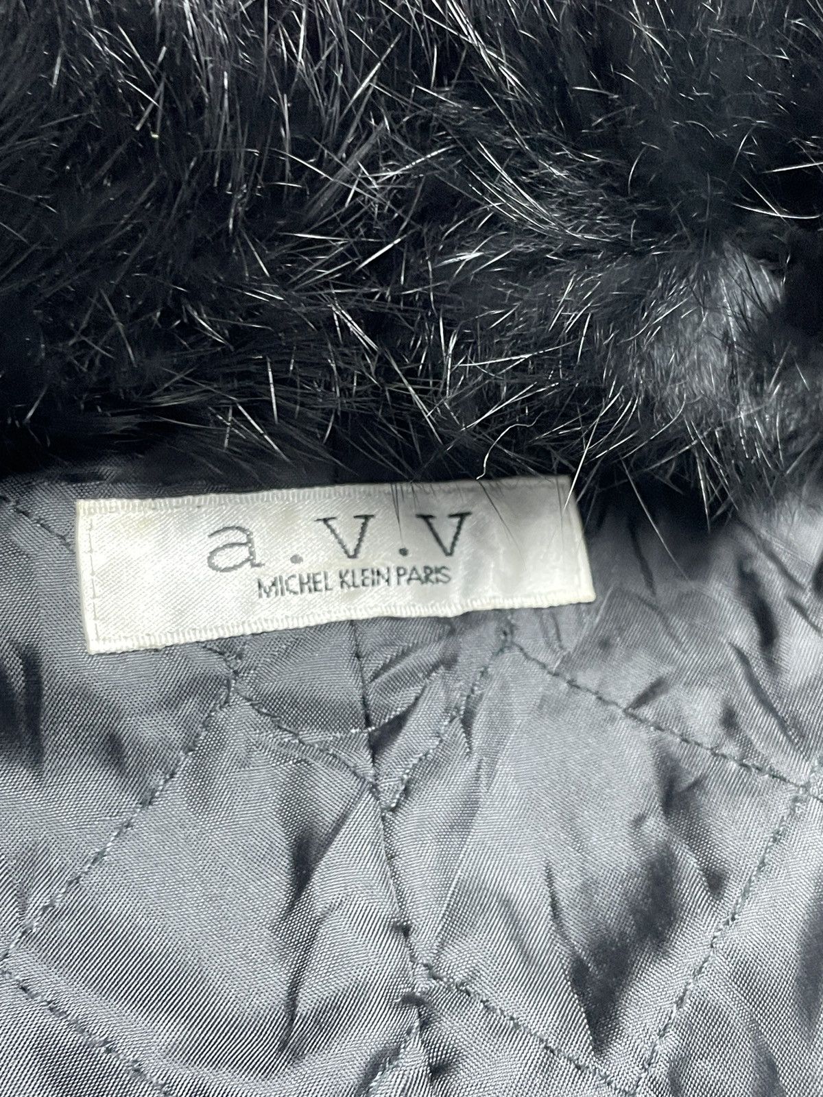 Michel Klein 2000’s Michel Klein - Vkei Style Black Faux Fur Jacket Size US S / EU 44-46 / 1 - 7 Thumbnail