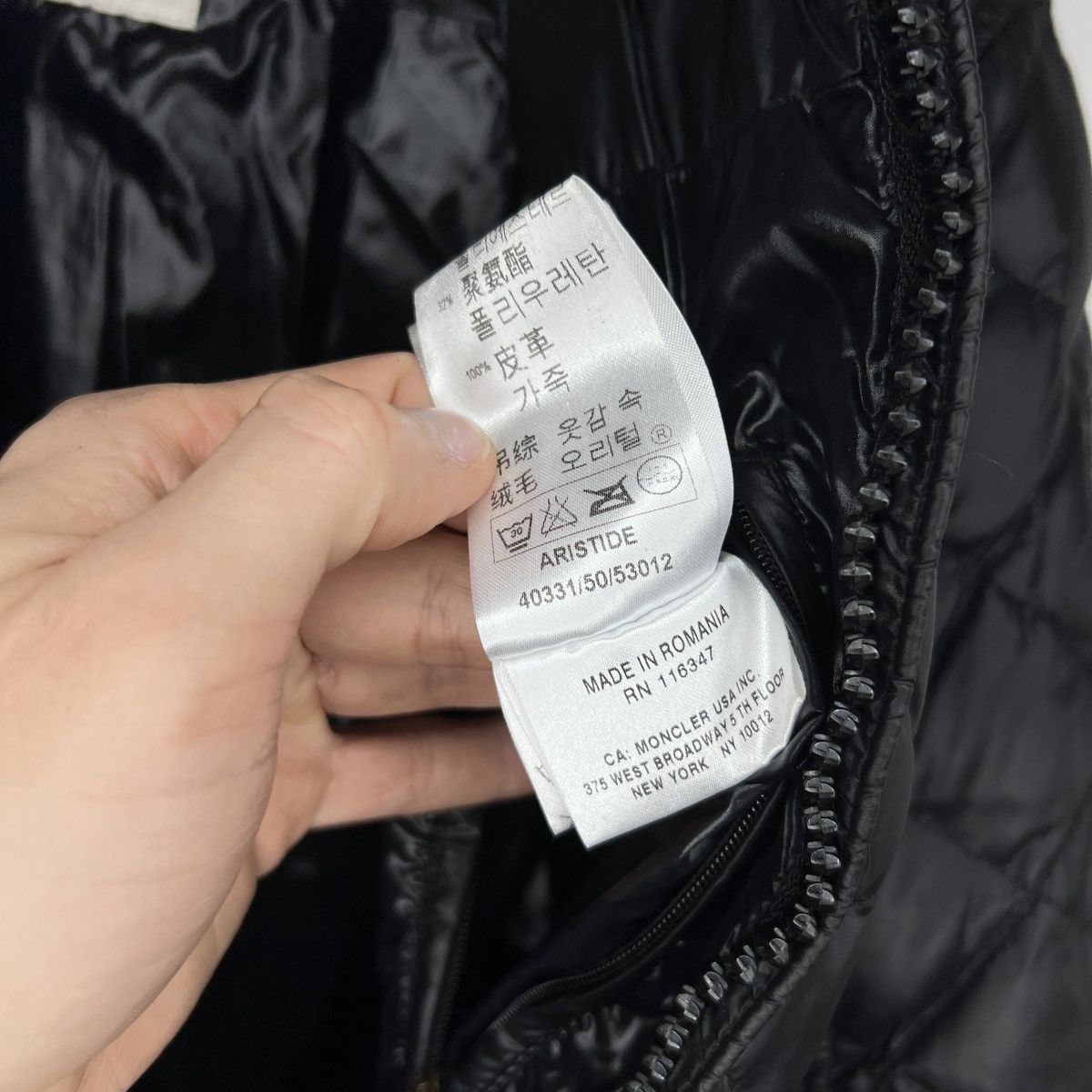 Moncler Moncler Puffer Goose Down Nylon Black Shiny Jacket Racing Size US M / EU 48-50 / 2 - 19 Thumbnail