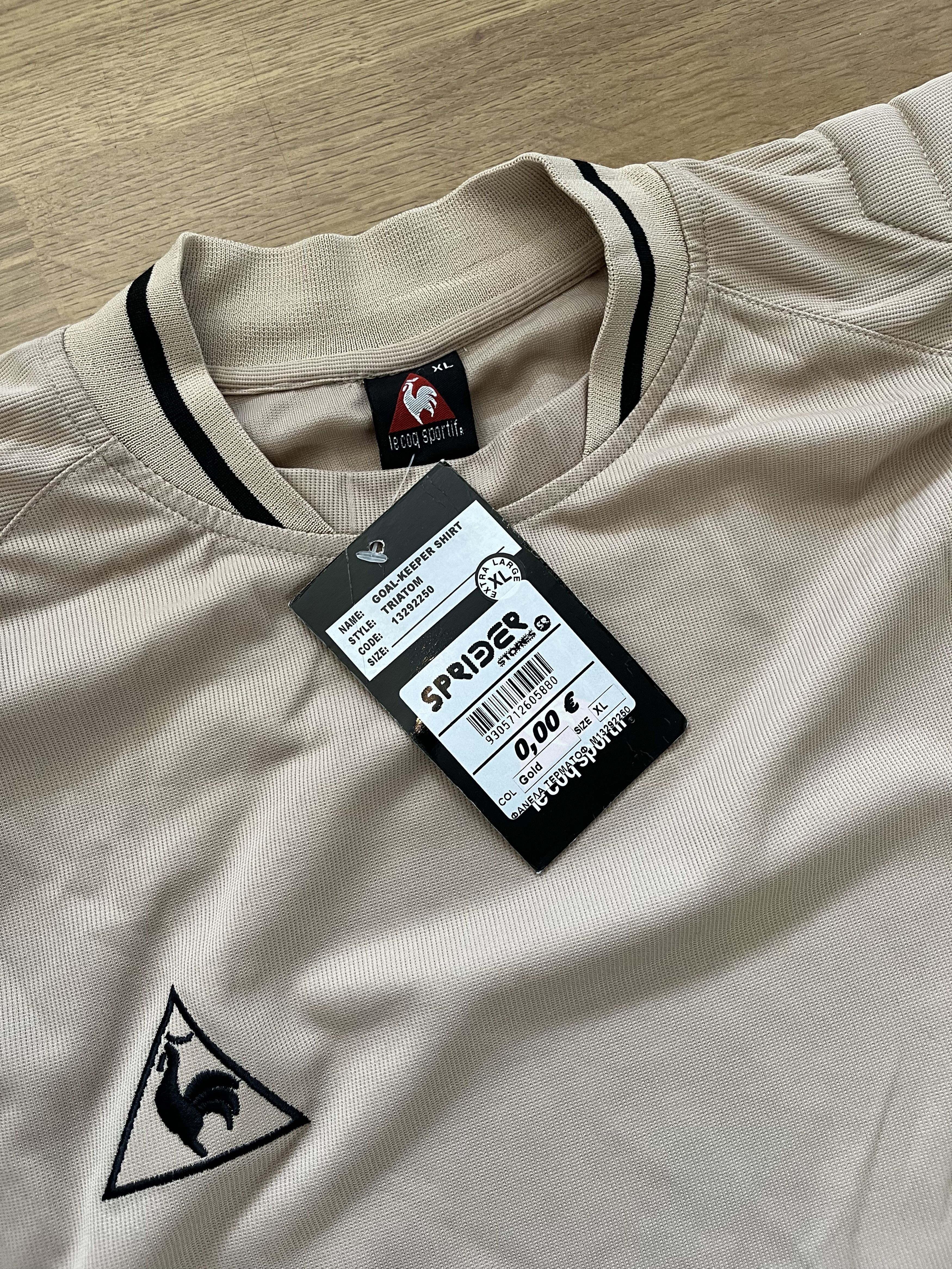 Le Coq Sportif × Vintage Le Coq Sportif Goal-keeper shirt Football long sleeve Size US XL / EU 56 / 4 - 2 Thumbnail