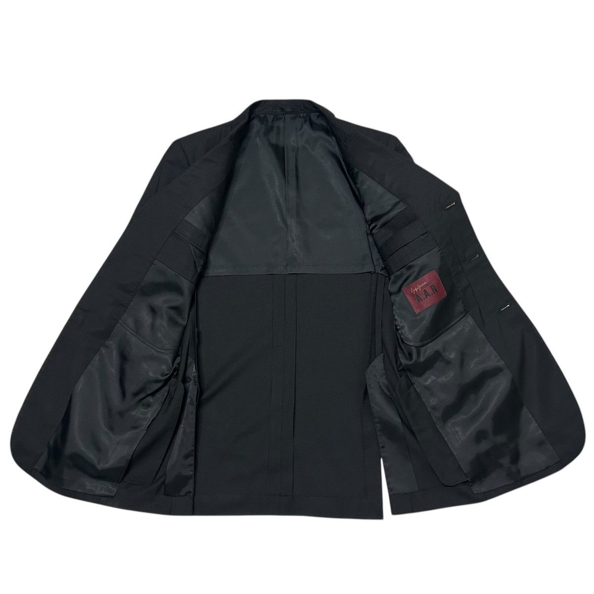 Yohji Yamamoto 751 90s Yohji Yamamoto D'URBAN A.A.R vintage suit set up men Size 38R - 4 Thumbnail