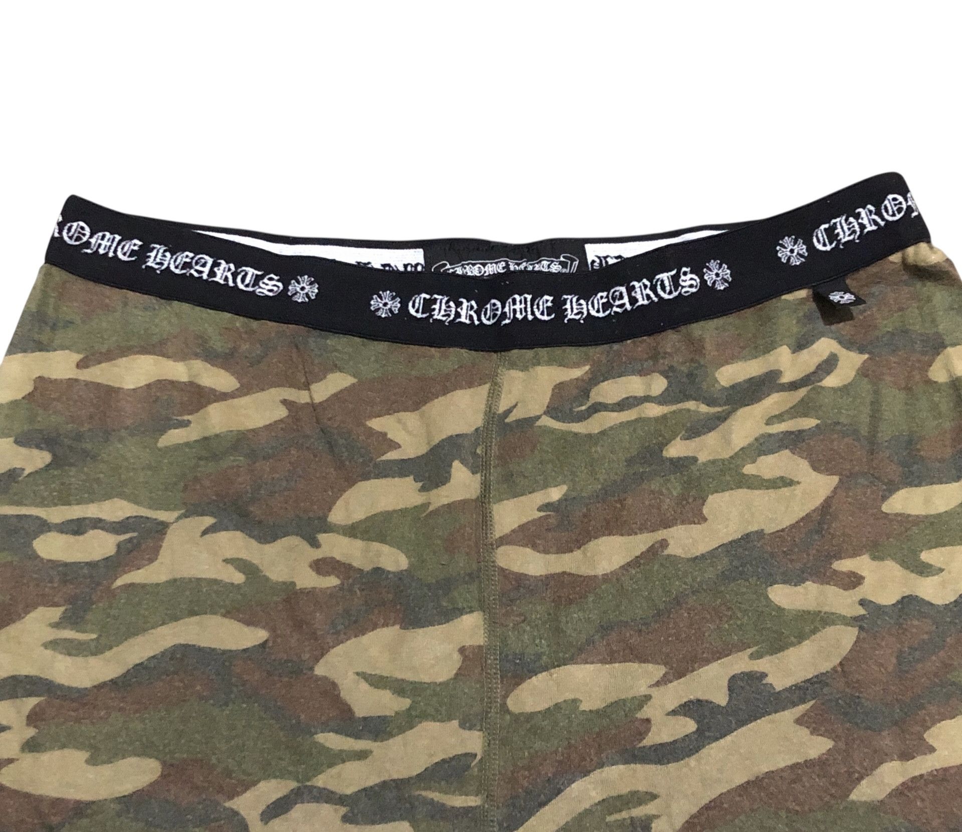 Chrome Hearts 💯CHROME HEARTS Woodland Camo Horseshoe Leggings Underwear Size 26" / US 2 / IT 38 - 9 Thumbnail