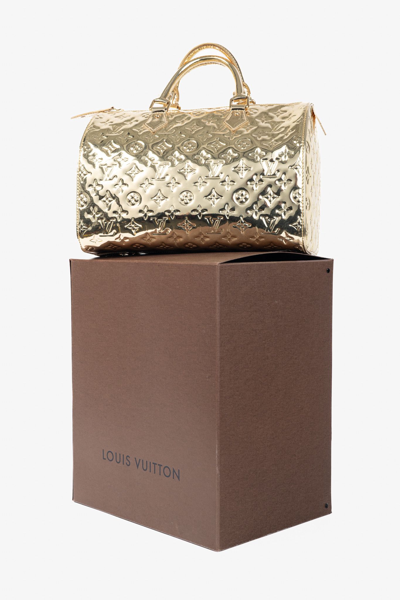 Louis Vuitton Louis Vuitton Speedy 30 Miroir Monogram Miroir Boston Bag Size ONE SIZE - 14 Thumbnail