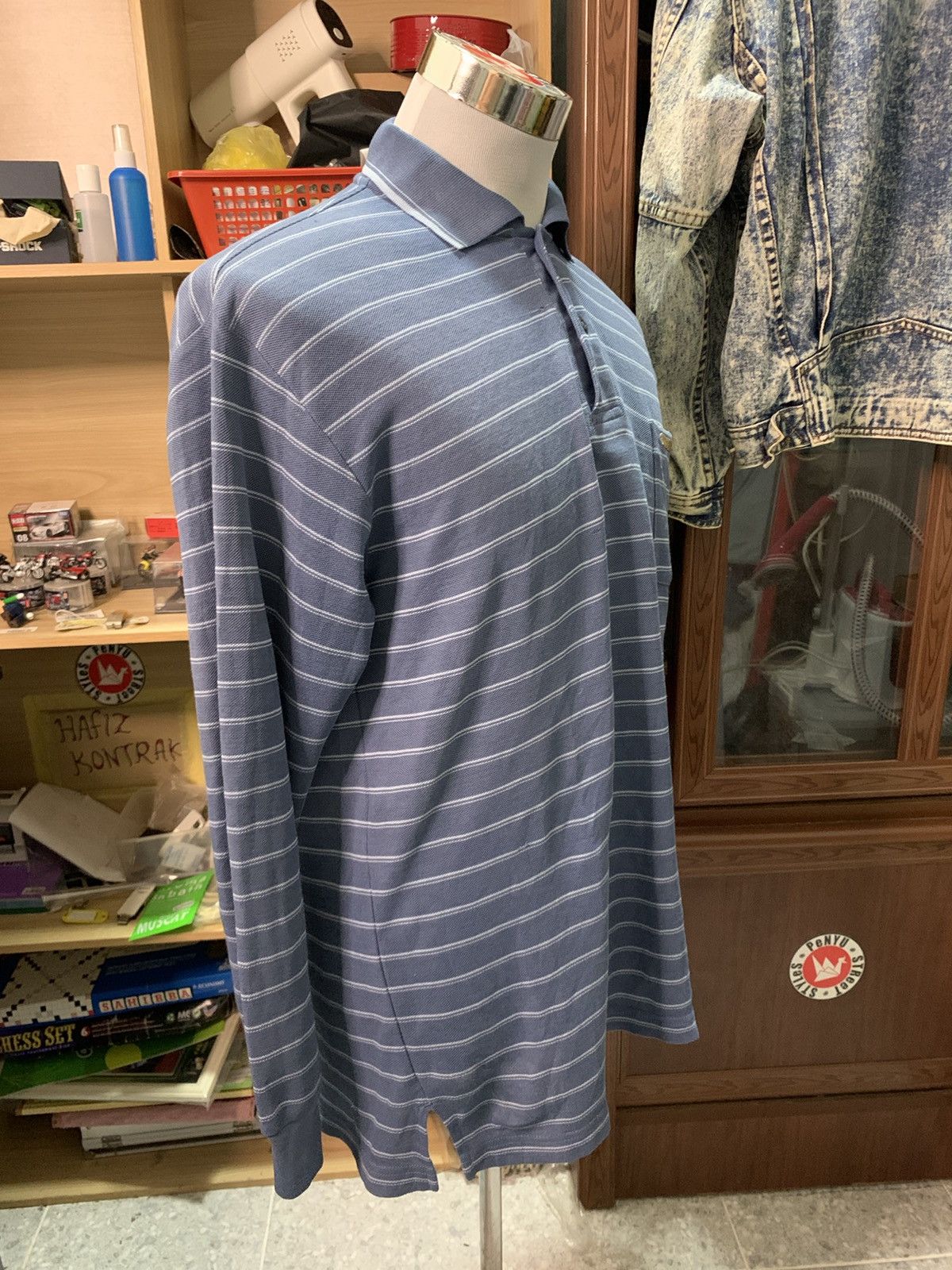 Vintage Vintage Santa Barbara polo shirt striped size M Size US M / EU 48-50 / 2 - 6 Thumbnail