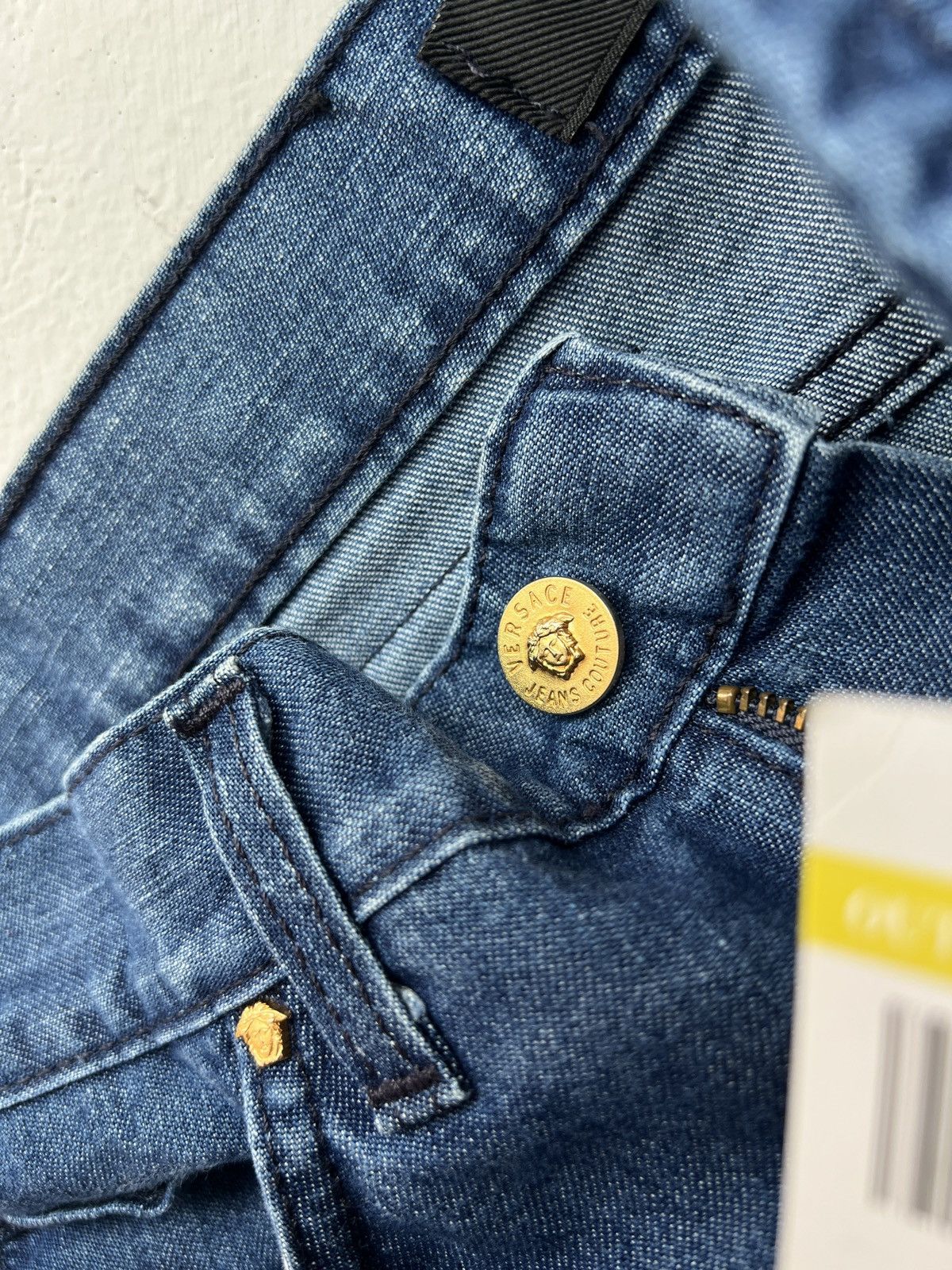 Versace Jeans Couture Versace Jeans Couture italy Blue Denim W28 new Size 30" / US 8 / IT 44 - 9 Thumbnail