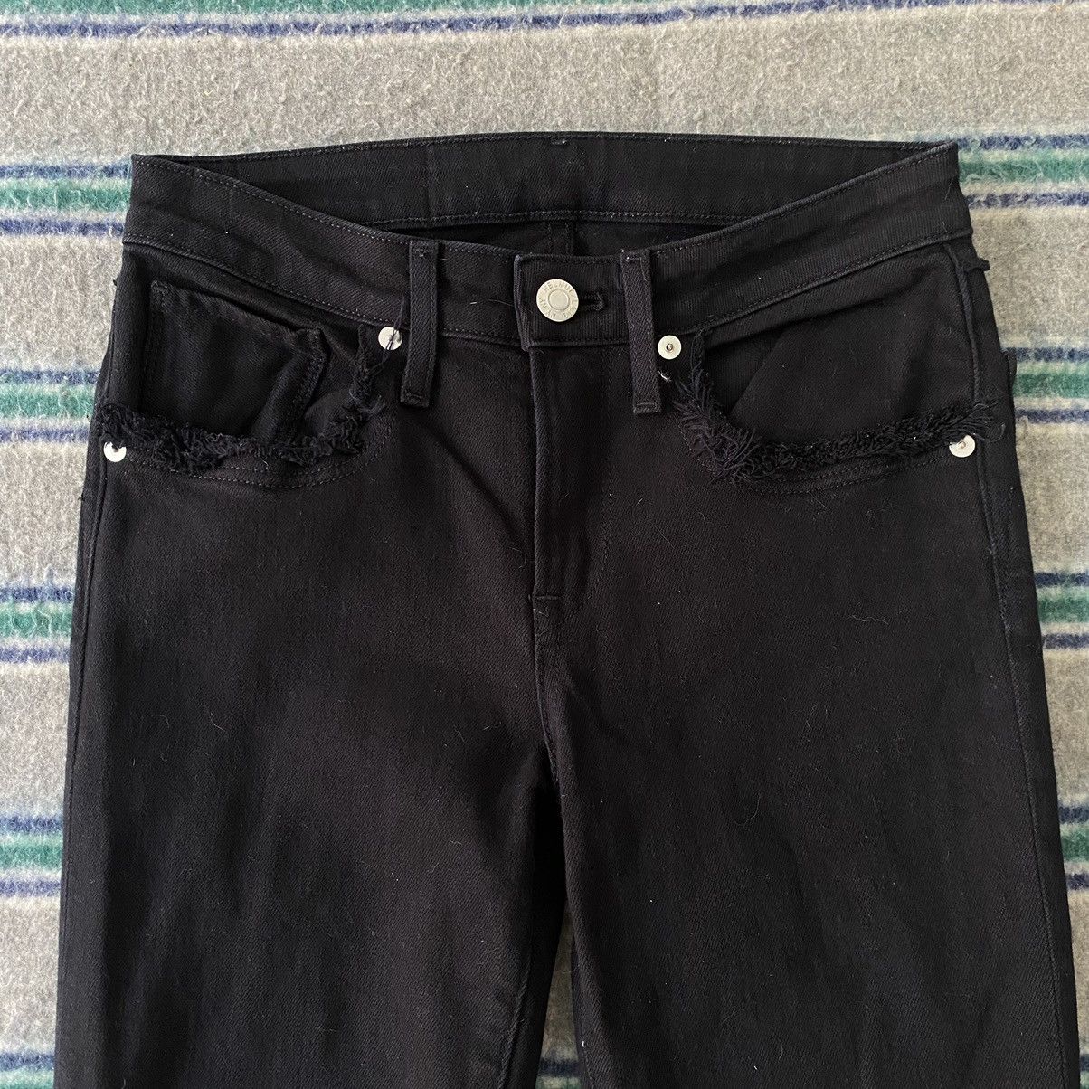 Helmut Lang Helmut Lang Calf Black Jeans. Size 26" / US 2 / IT 38 - 4 Thumbnail