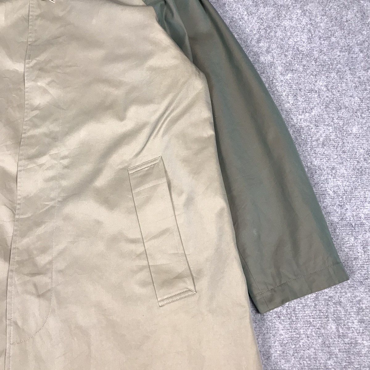 Japanese Brand THE SHINZONE MADE IN JAPAN TRANCE COAT BUTTON JACKET Size US M / EU 48-50 / 2 - 4 Thumbnail