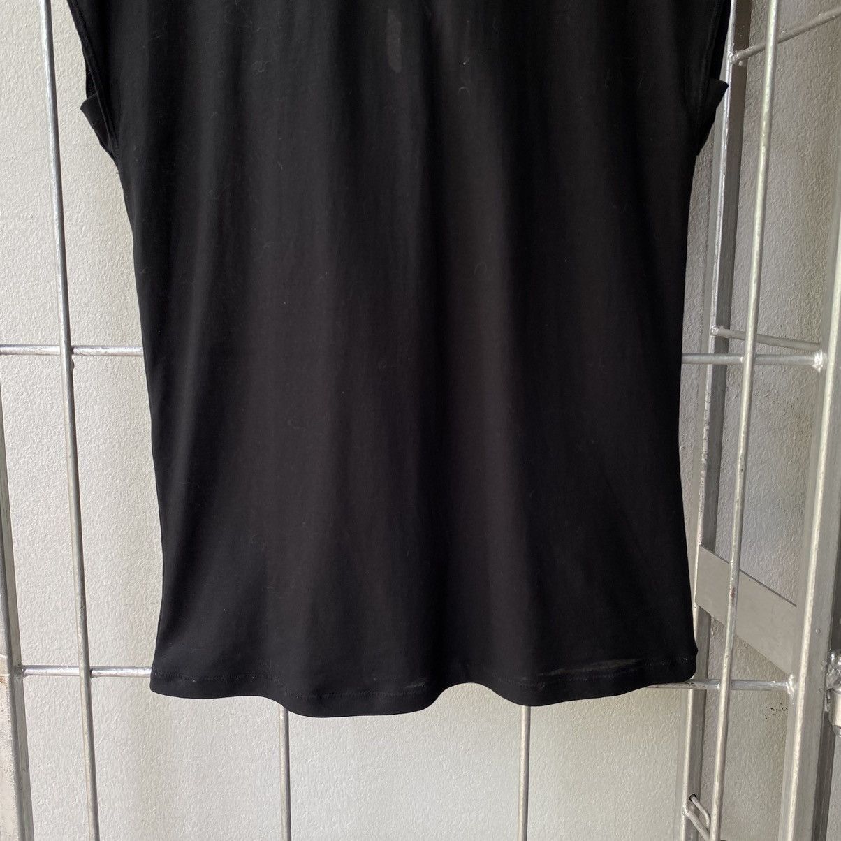 Tsumori Chisato TSUMORI CHISATO Black Butterfly Shoulder V-Neck Top Bow Tie Size XS / US 0-2 / IT 36-38 - 9 Thumbnail