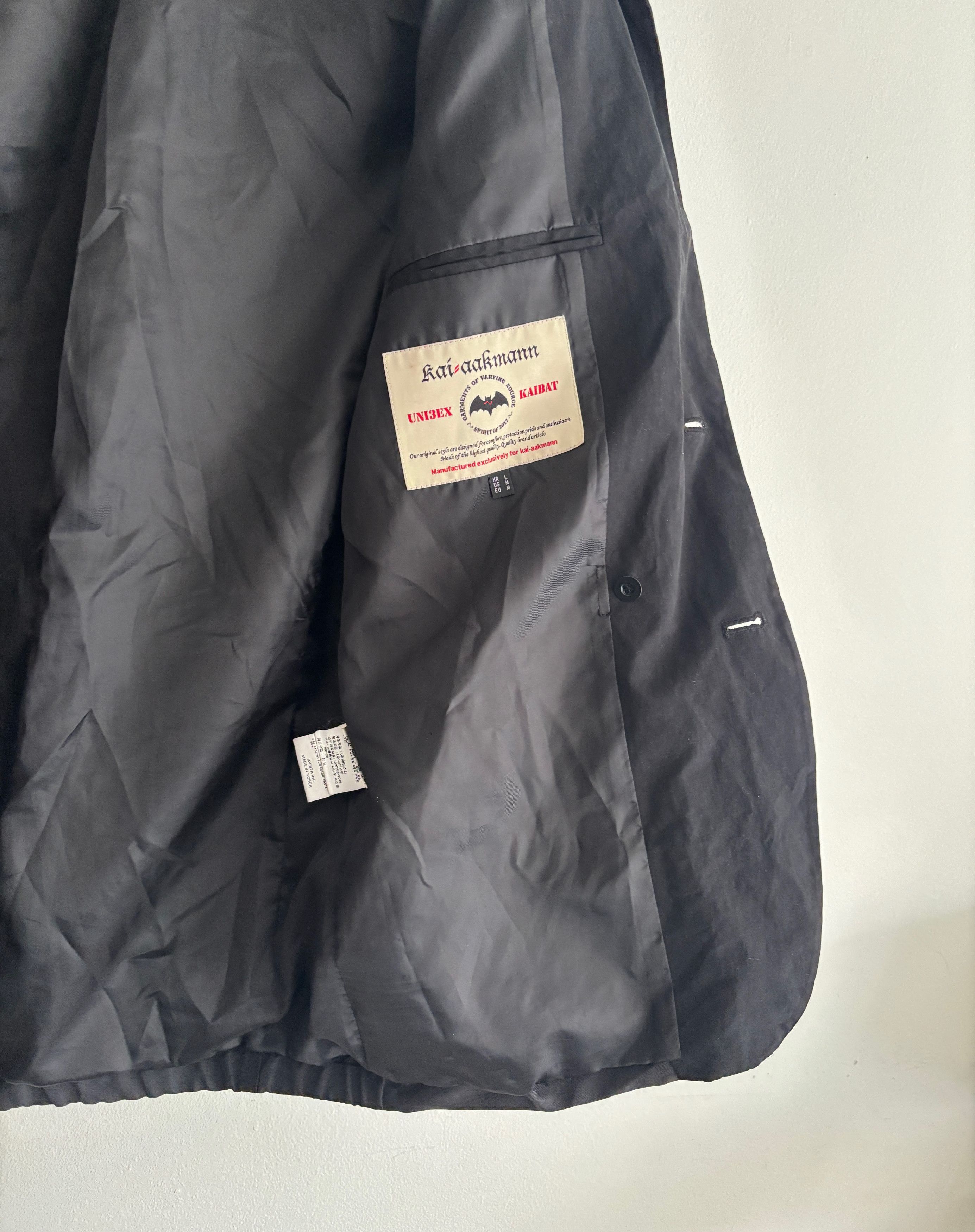Kai Aakmann Kai-Aakmann Hooded Hybrid Black Field Jacket - Medium Size US M / EU 48-50 / 2 - 16 Thumbnail