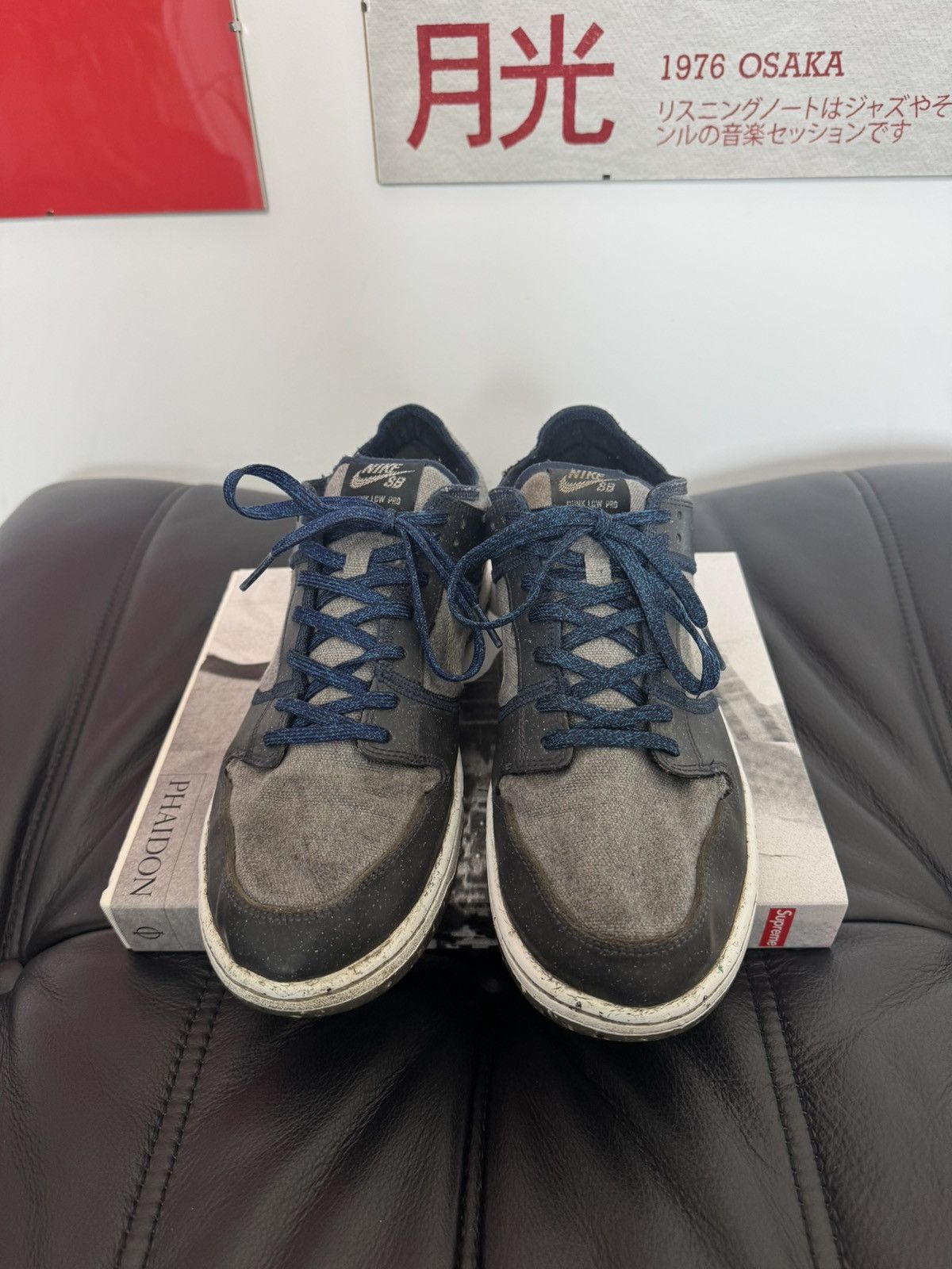 Nike Nike Sb Dunk Low Crater Dark Navy Grey Skate Streetwear Size US 10 / EU 43 - 2 Thumbnail