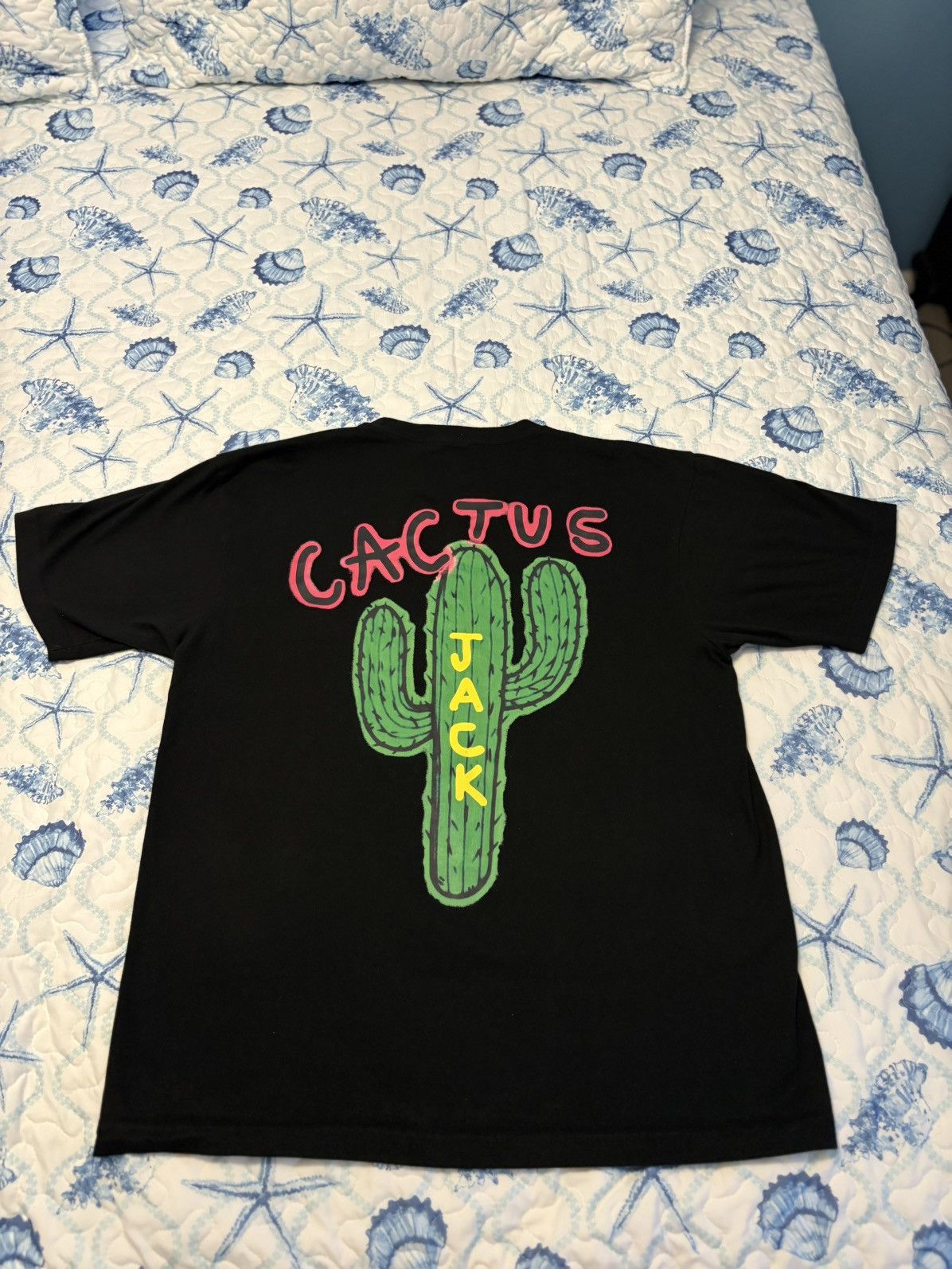 Travis Scott Travis Scott Cactus Jack Airbrush T-shirt Size US L / EU 52-54 / 3 - 3 Thumbnail