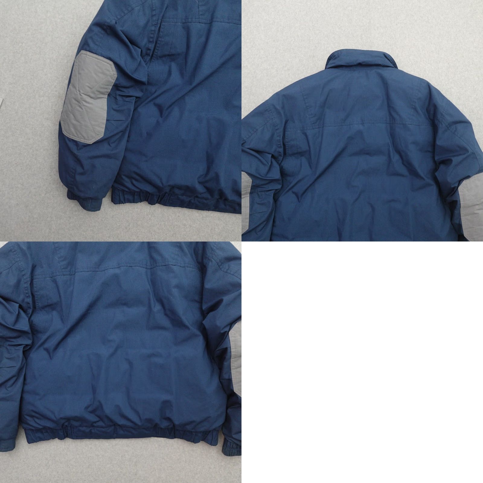 Members Only VINTAGE Members Only Jacket Mens XL Blue Down Puffer Full Zip Outdoors Bomber Jacket Size US XL / EU 56 / 4 - 9 Thumbnail