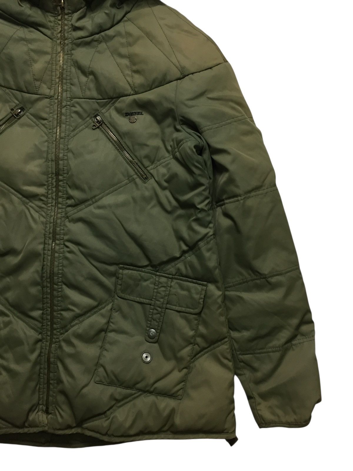Diesel Diesel Sunfaded Down Jacket Size S / US 4 / IT 40 - 3 Thumbnail
