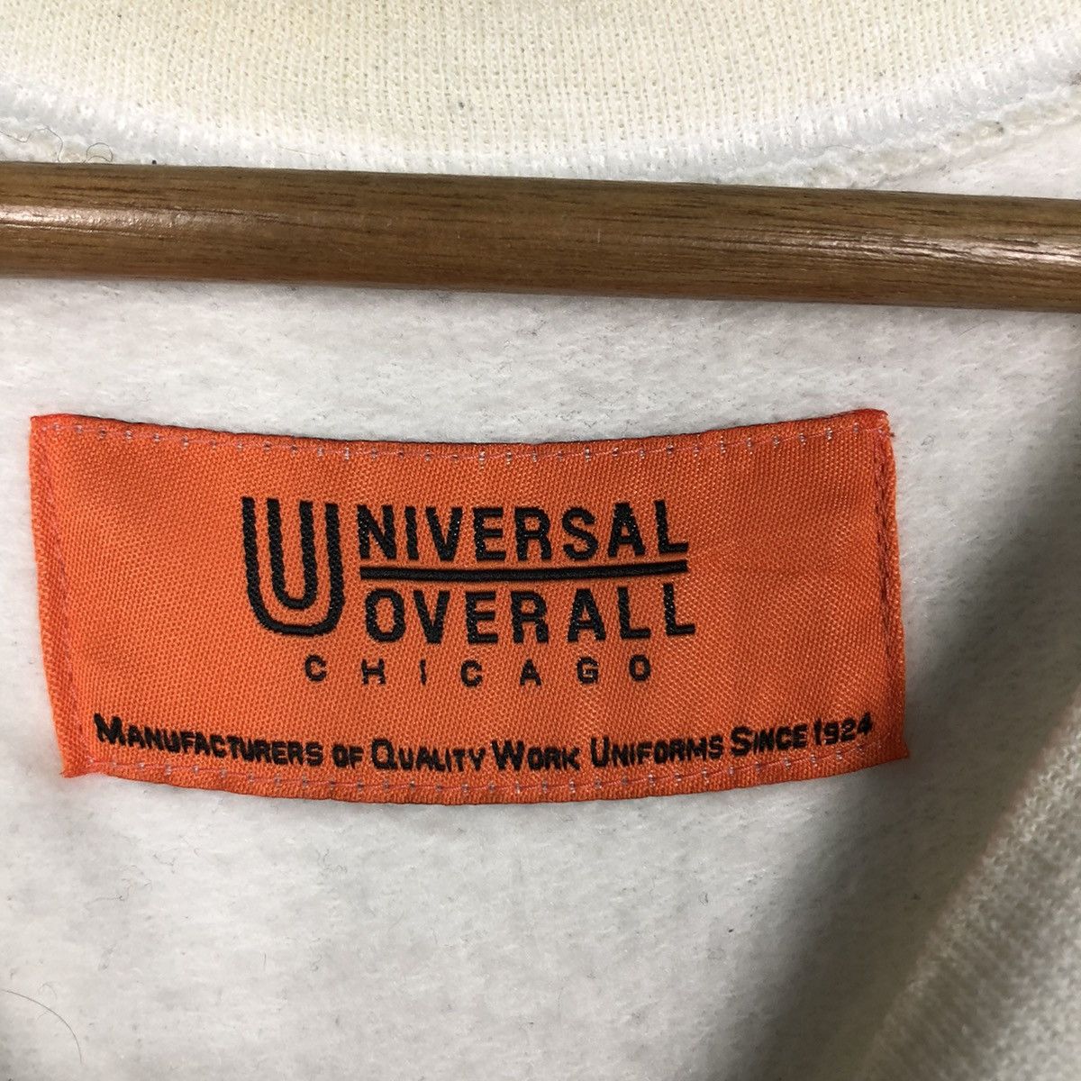Japanese Brand 📌Vintage Universal Overall Chicago Sweatshirt Big Logo Size US L / EU 52-54 / 3 - 14 Thumbnail