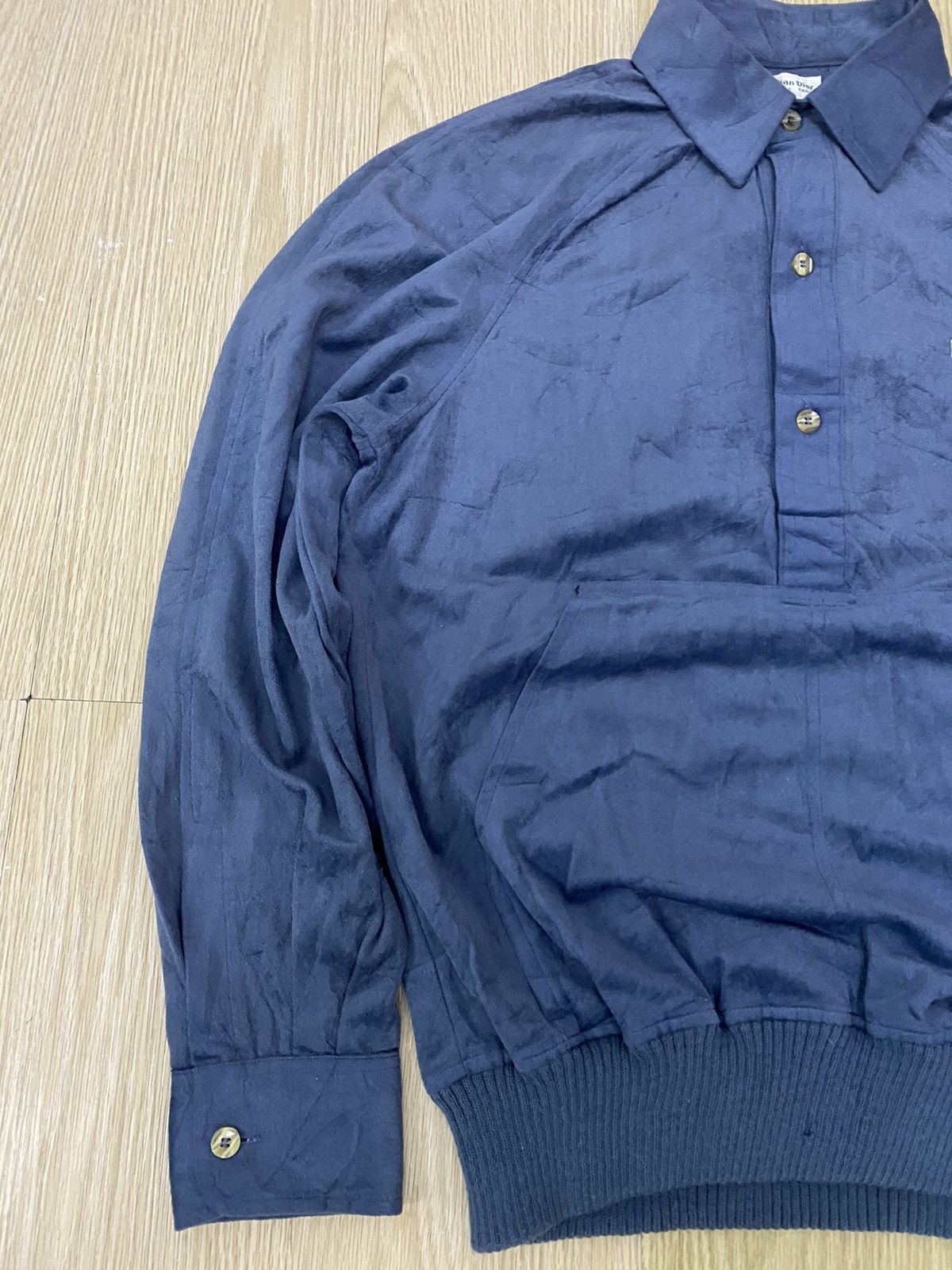 Christian Dior Monsieur Vintage Christian Dior velvet sweat polo shirt Size US M / EU 48-50 / 2 - 3 Thumbnail