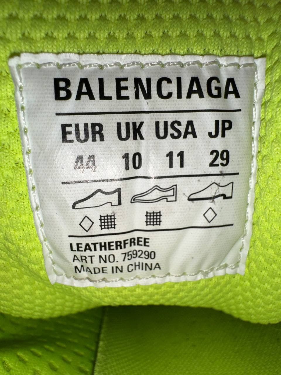 Balenciaga BALENCIAGA 3XL SAMPLE Size US 11.5 / EU 44-45 - 4 Thumbnail