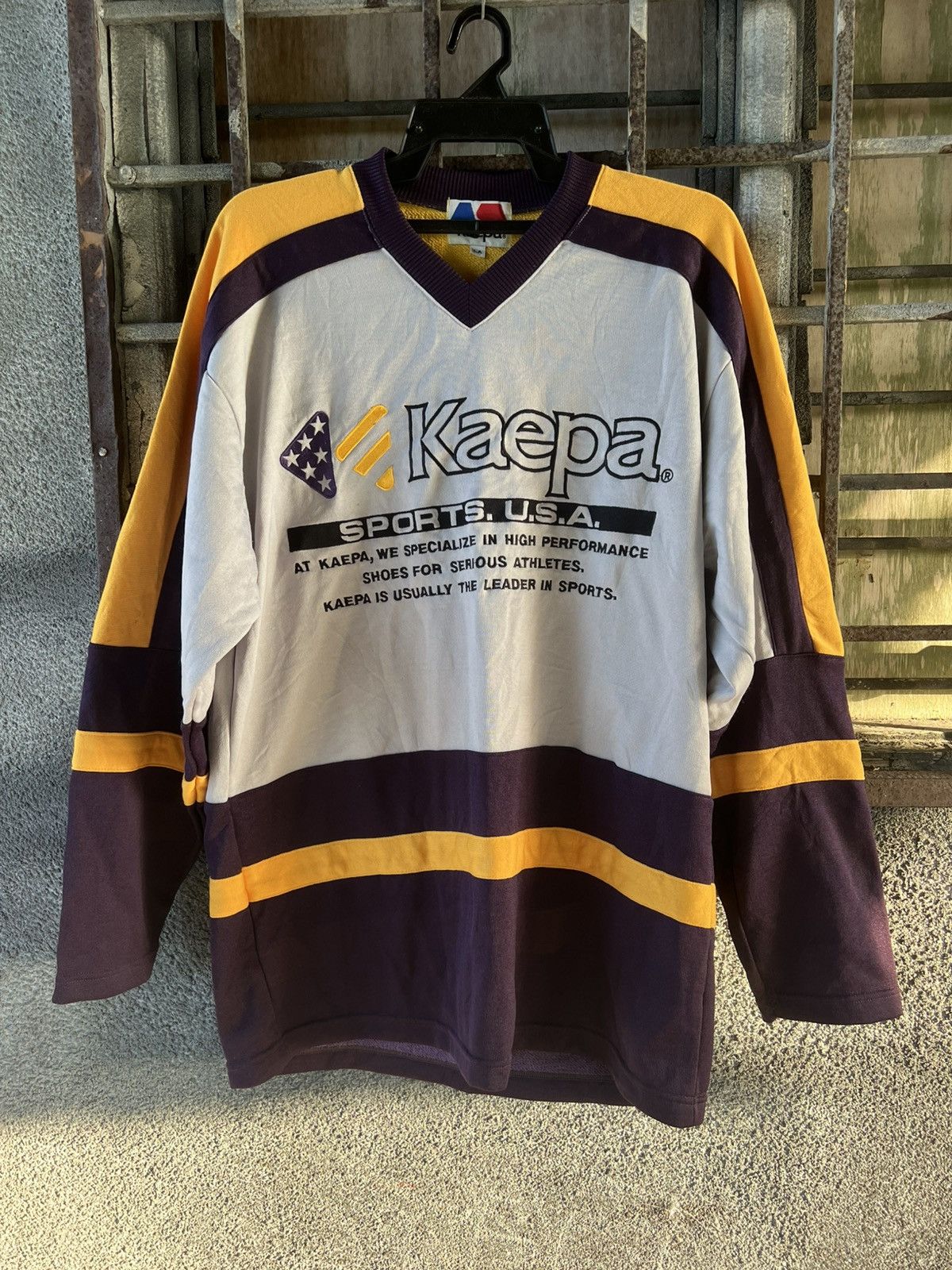 Kappa Vintage Kaepa long sleeved jersey Size US L / EU 52-54 / 3 - 1 Thumbnail