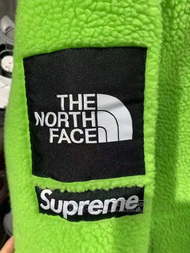 Supreme Supreme The North Face Green Fleece Jacket. Size US XL / EU 56 / 4 - 3 Thumbnail