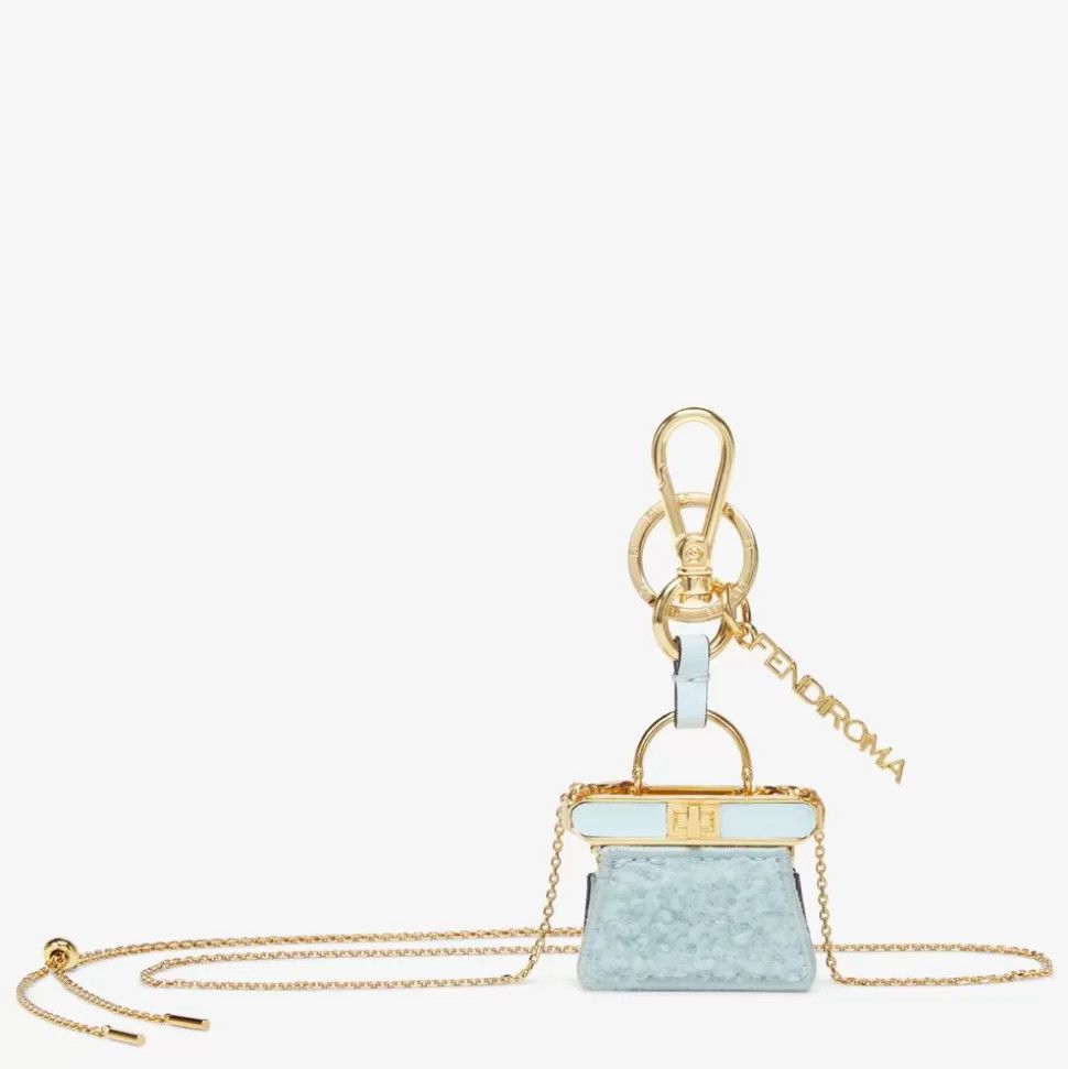 Fendi o1loc1c0824 Size: OS / Key Case in Blue Size ONE SIZE - 1 Thumbnail