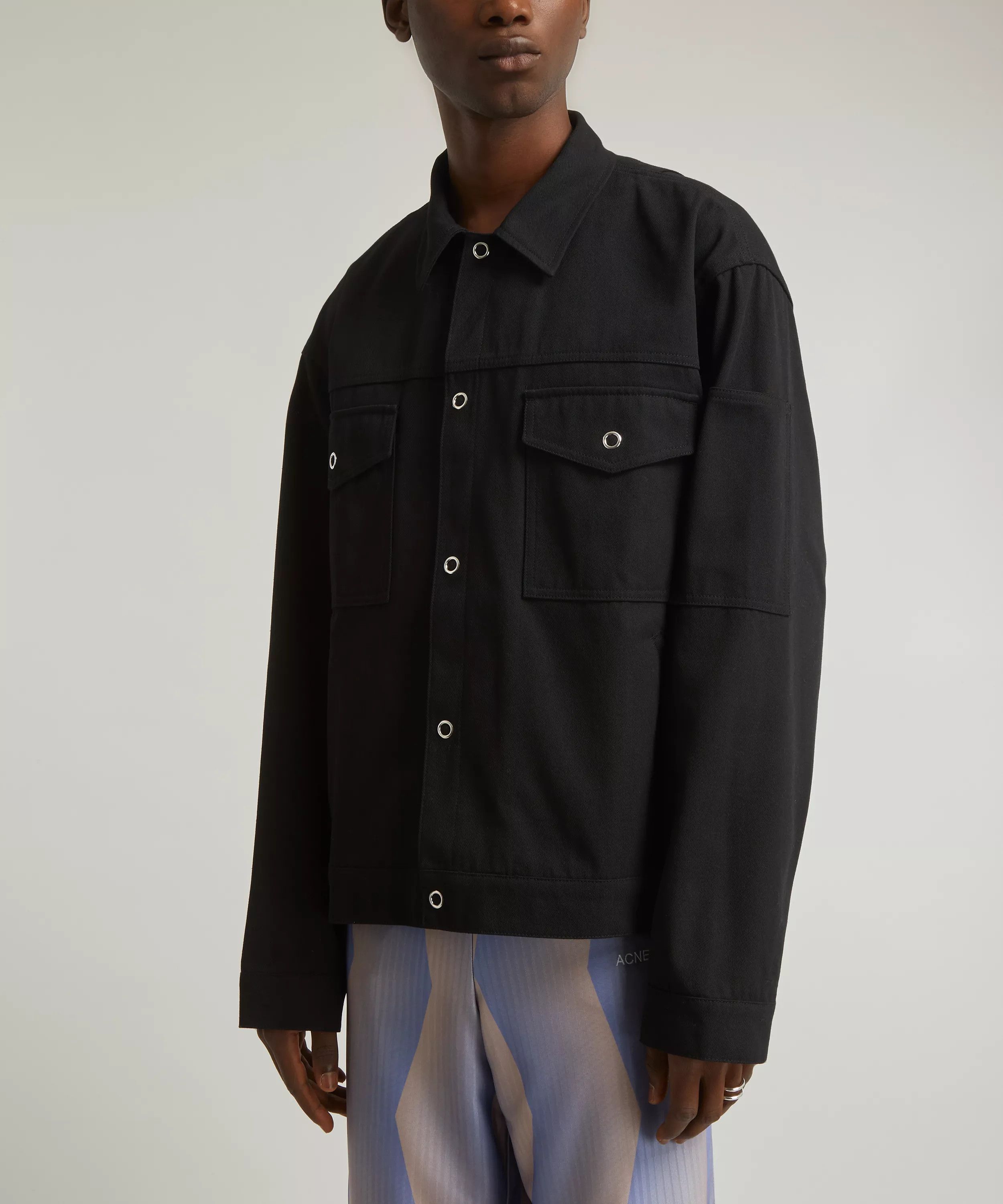 Acne Studios Ourle Cotton Mix Twill Jacket Size US S / EU 44-46 / 1 - 1 Thumbnail