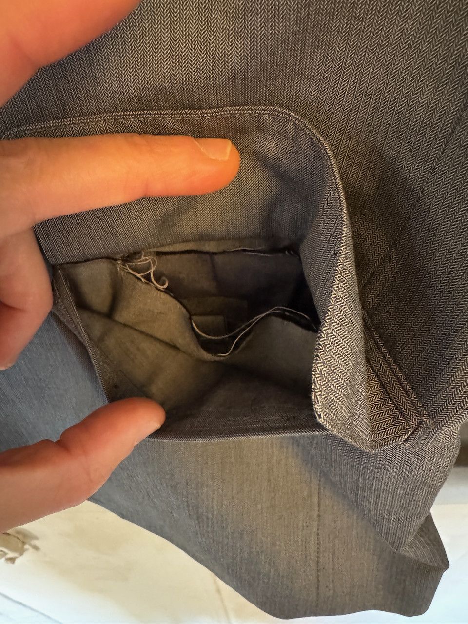 A.P.C. Blue/Grey A.P.C. Mens Cotton Suit Size 38R - 5 Thumbnail