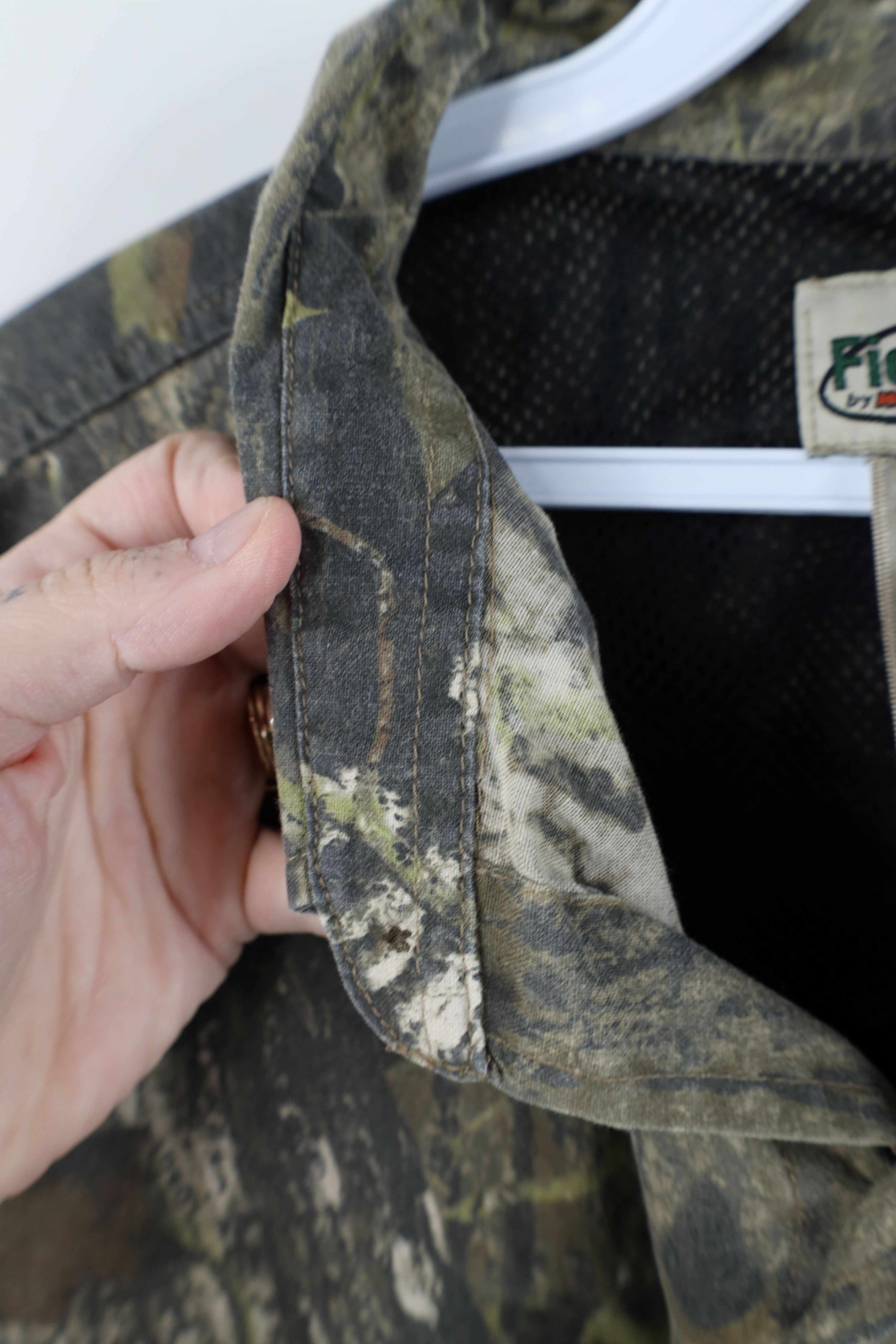 Mossy Oaks Vintage Mossy Oak Camouflage Field Hunting Button Shirt Size US XL / EU 56 / 4 - 9 Thumbnail