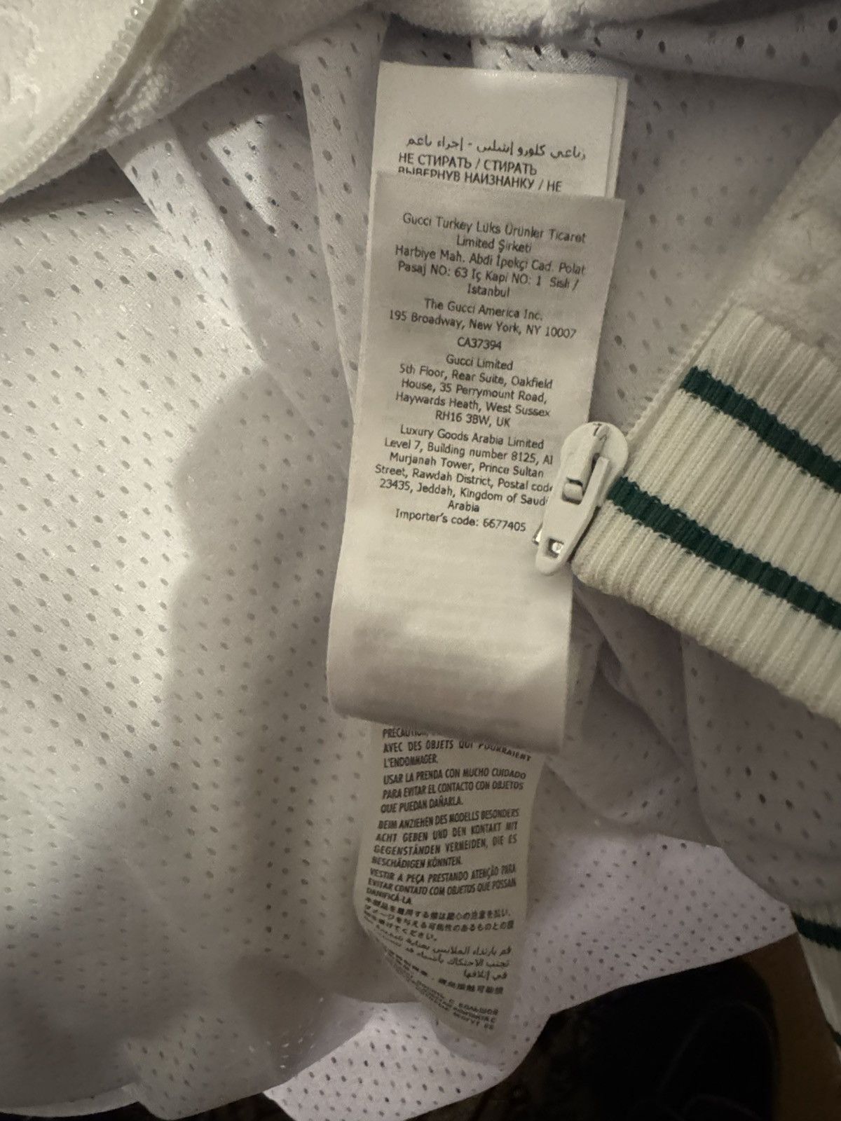 Gucci Gucci gg monogram zip up polo Size US XL / EU 56 / 4 - 12 Thumbnail
