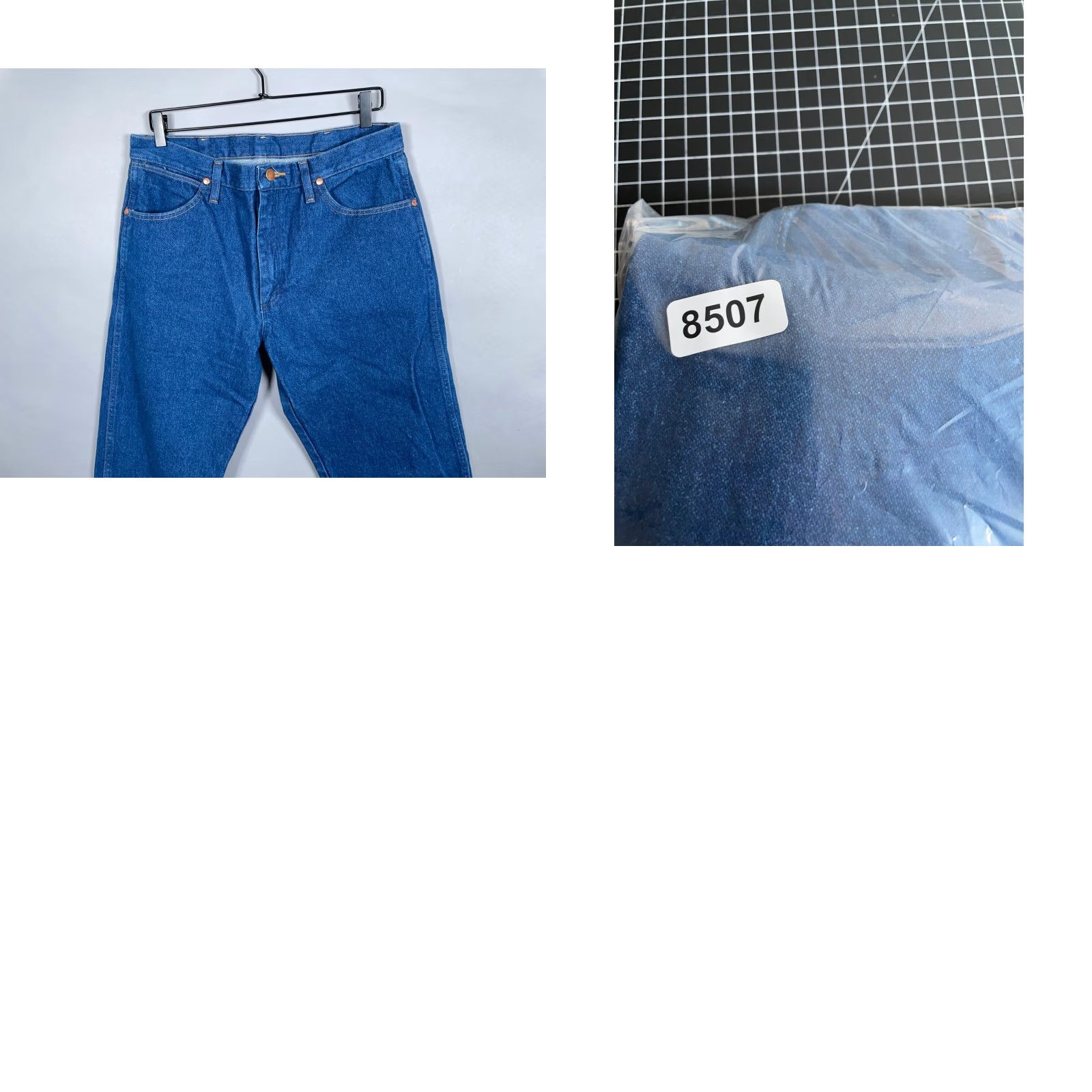 Wrangler Wrangler Cowboy Cut Jeans Men's 34 x 32 Blue Denim 1013MWZPW Western Vintage 90s Hipster Retro Cowboy Cut Jeans Mens Regular Blue Denim Brown label? Size US 34 / EU 50 - 9 Thumbnail