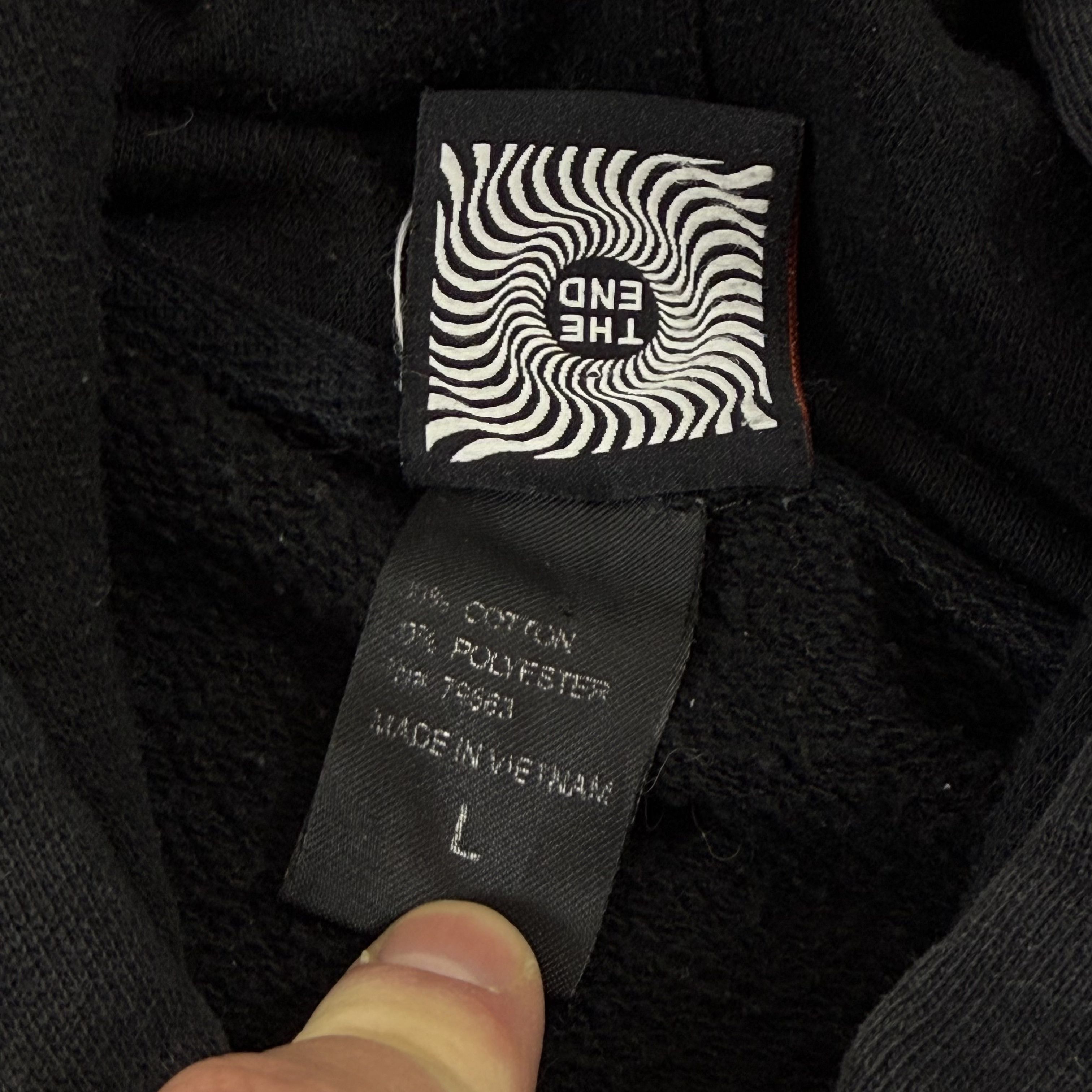 Spitfire Vintage Spitfire Rose Graphic Black Hoodie Hooded Sweat Size US L / EU 52-54 / 3 - 12 Thumbnail
