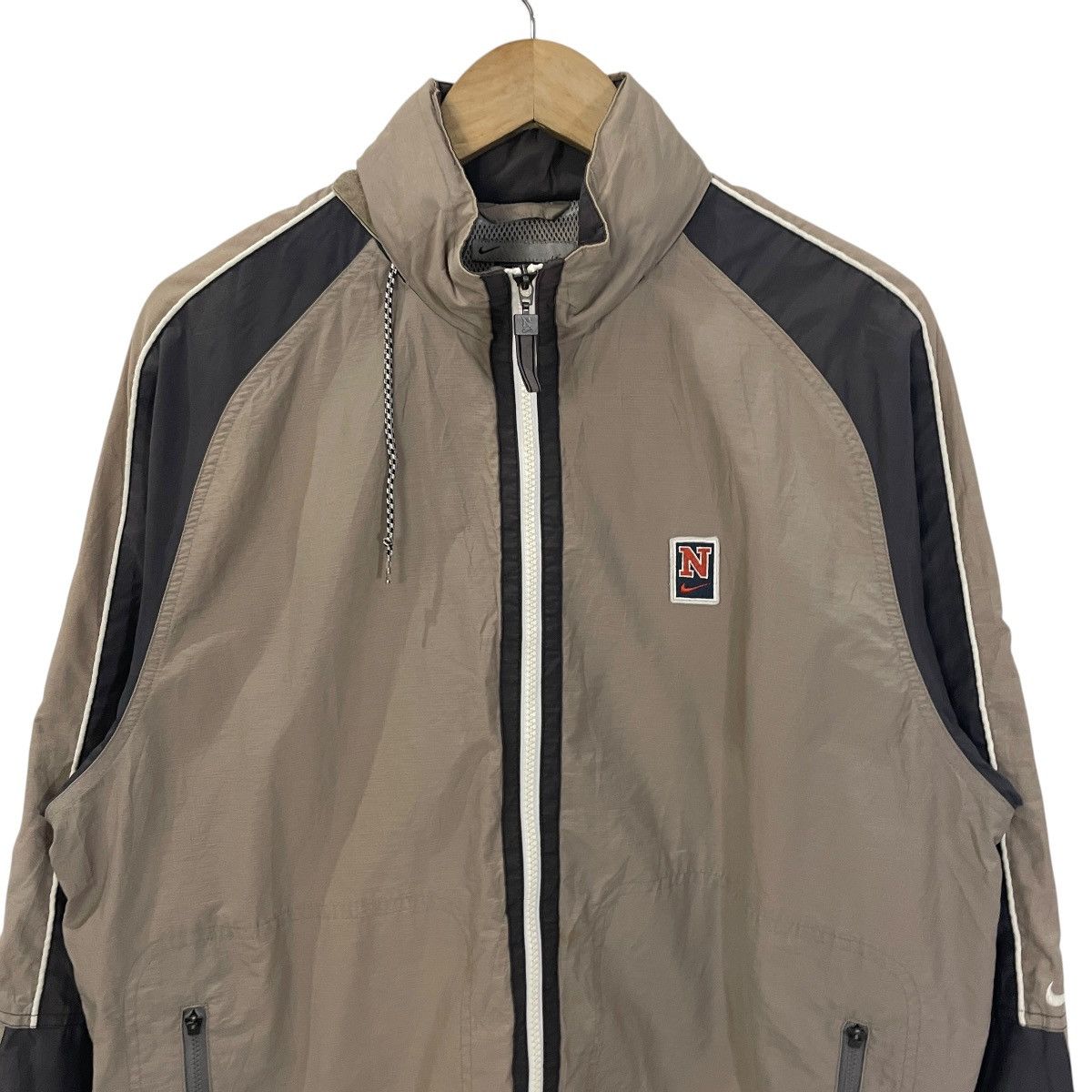 Nike Nike Small Logo Zipper Ups Jacket Size US L / EU 52-54 / 3 - 2 Thumbnail
