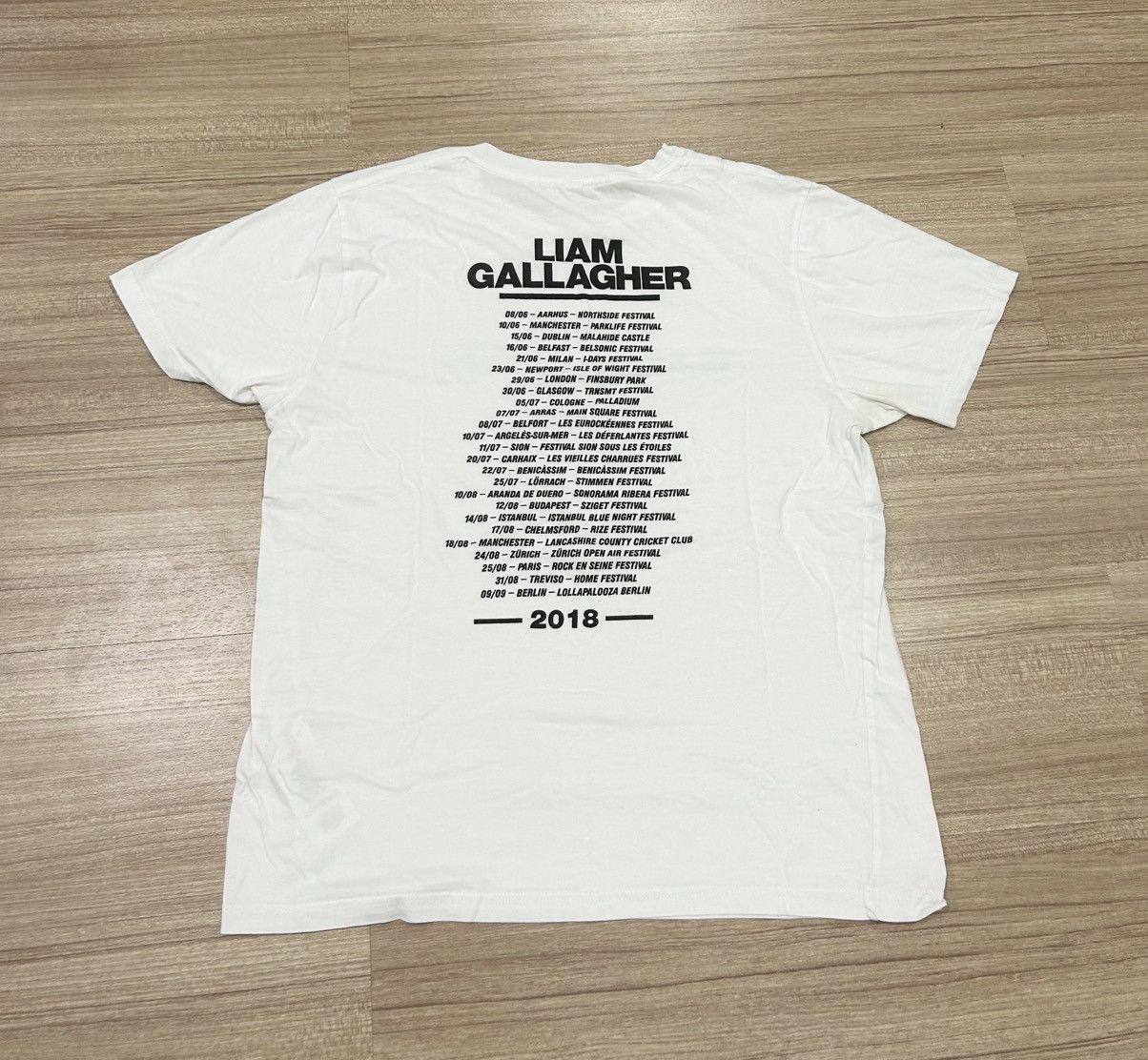 Band Tees Liam Gallagher Size US L / EU 52-54 / 3 - 2 Thumbnail
